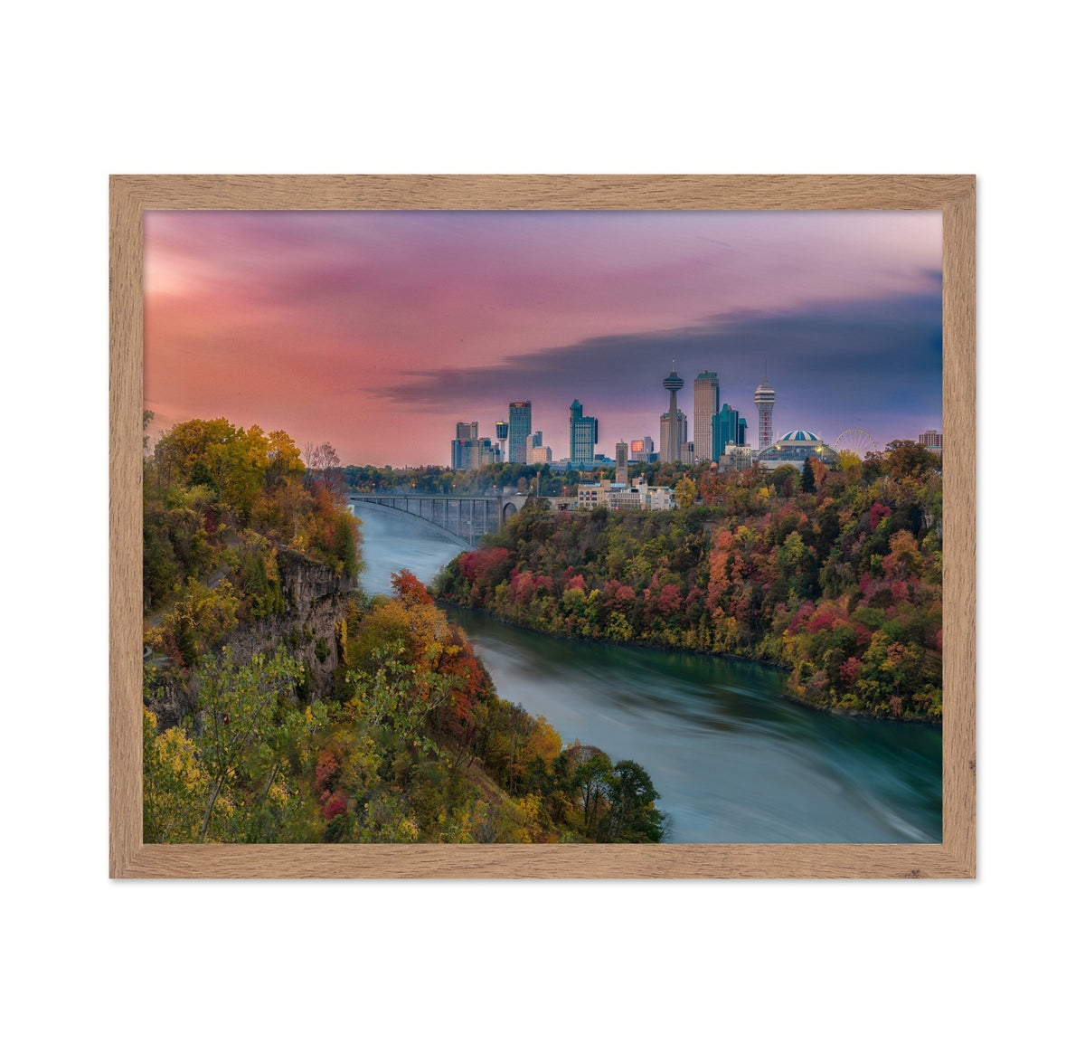 Niagra River Morning Glow