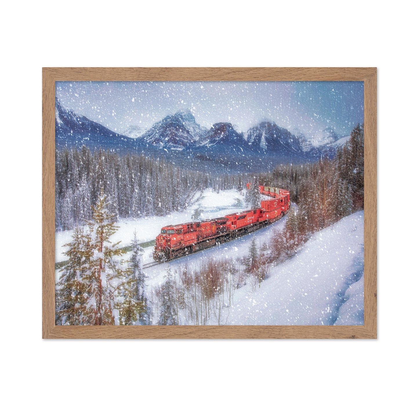 Snowy Mountain Passage