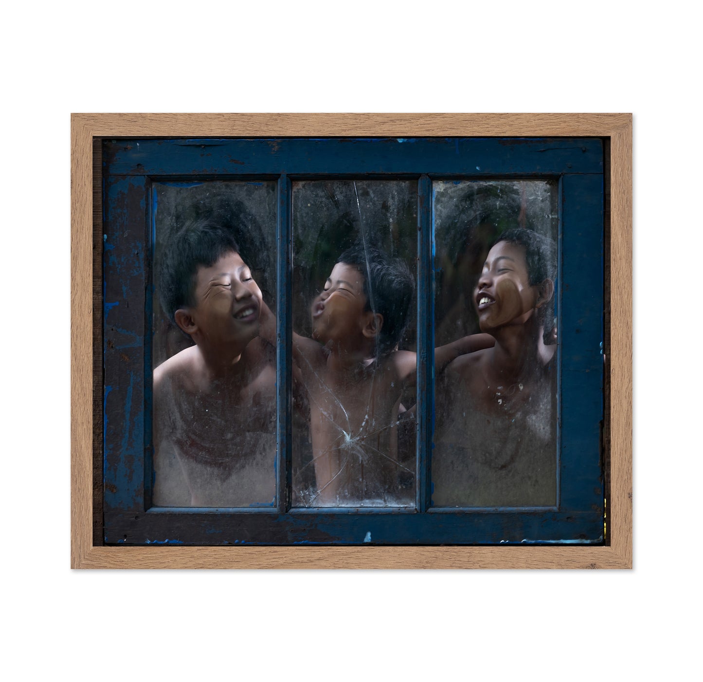 Pressed Against Glass