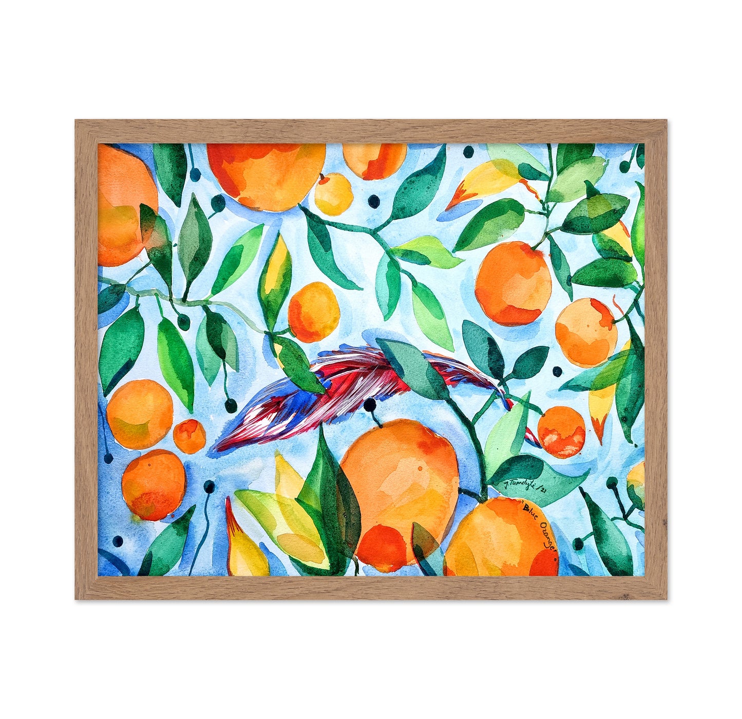 Orange Blue