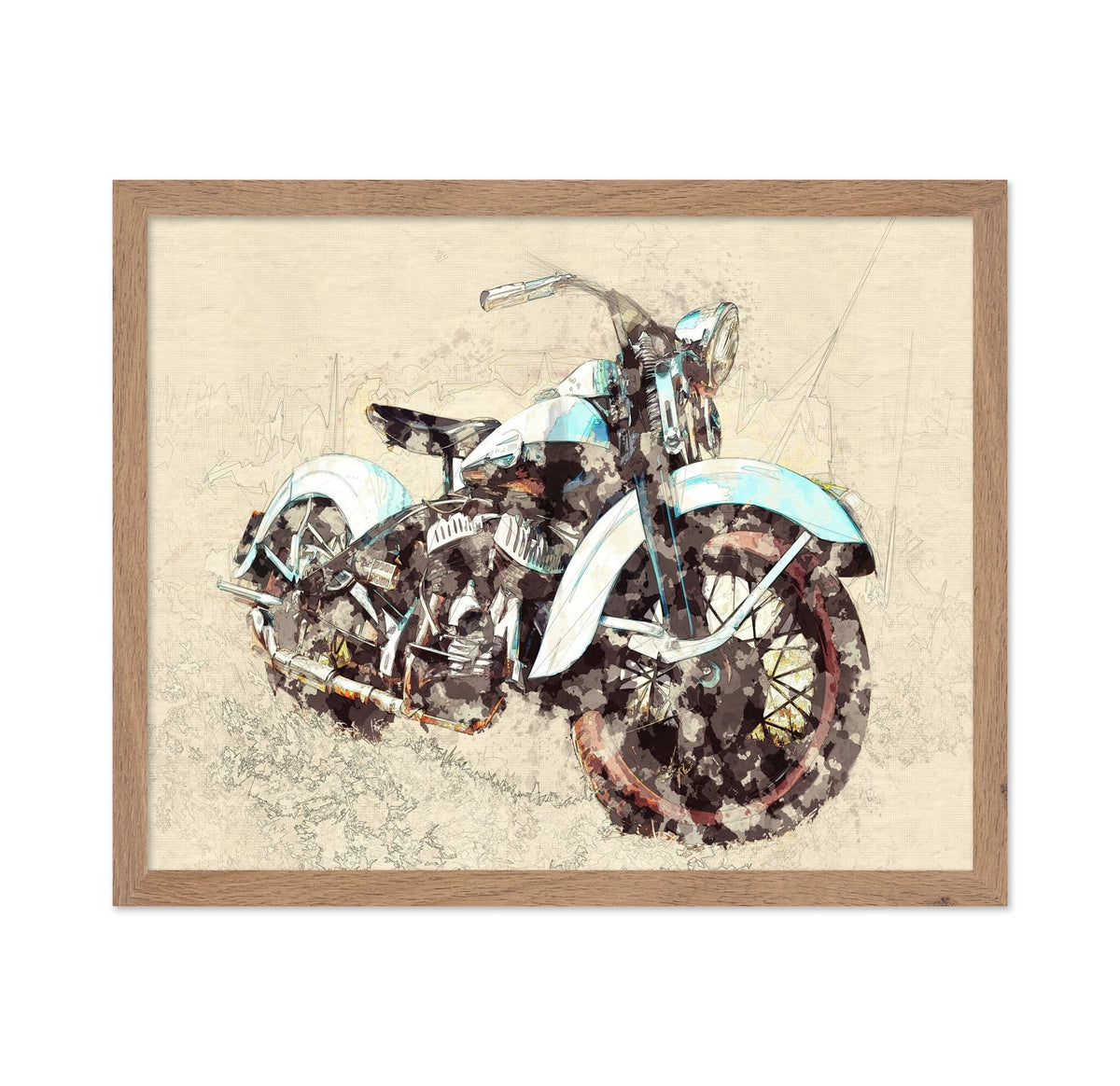 Old Motor Cycle
