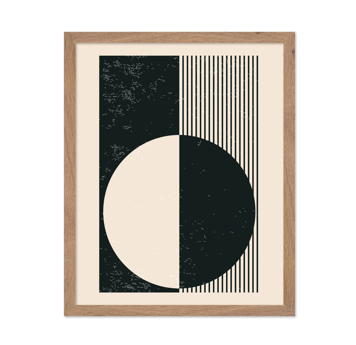 Black and White Planets Series No 1
