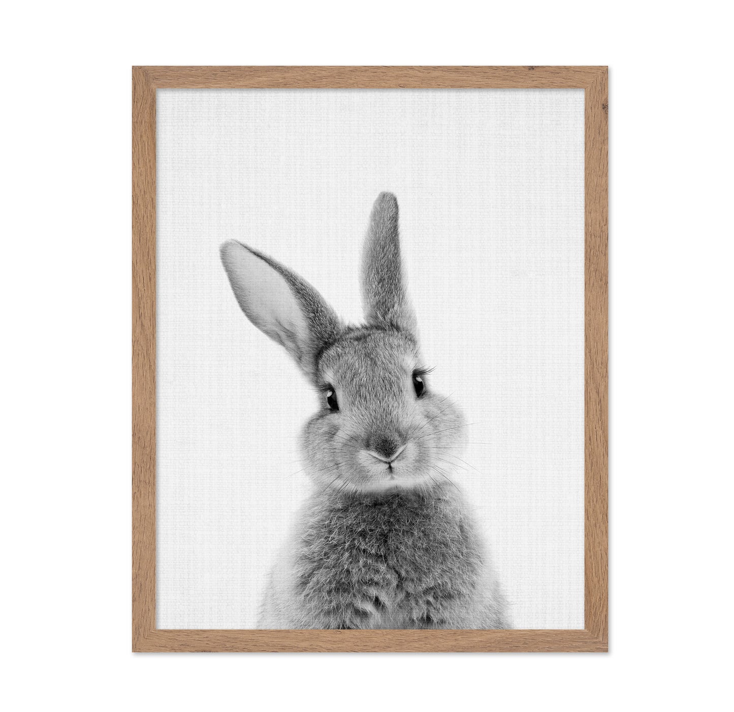 Black a White Peekaboo Bunny