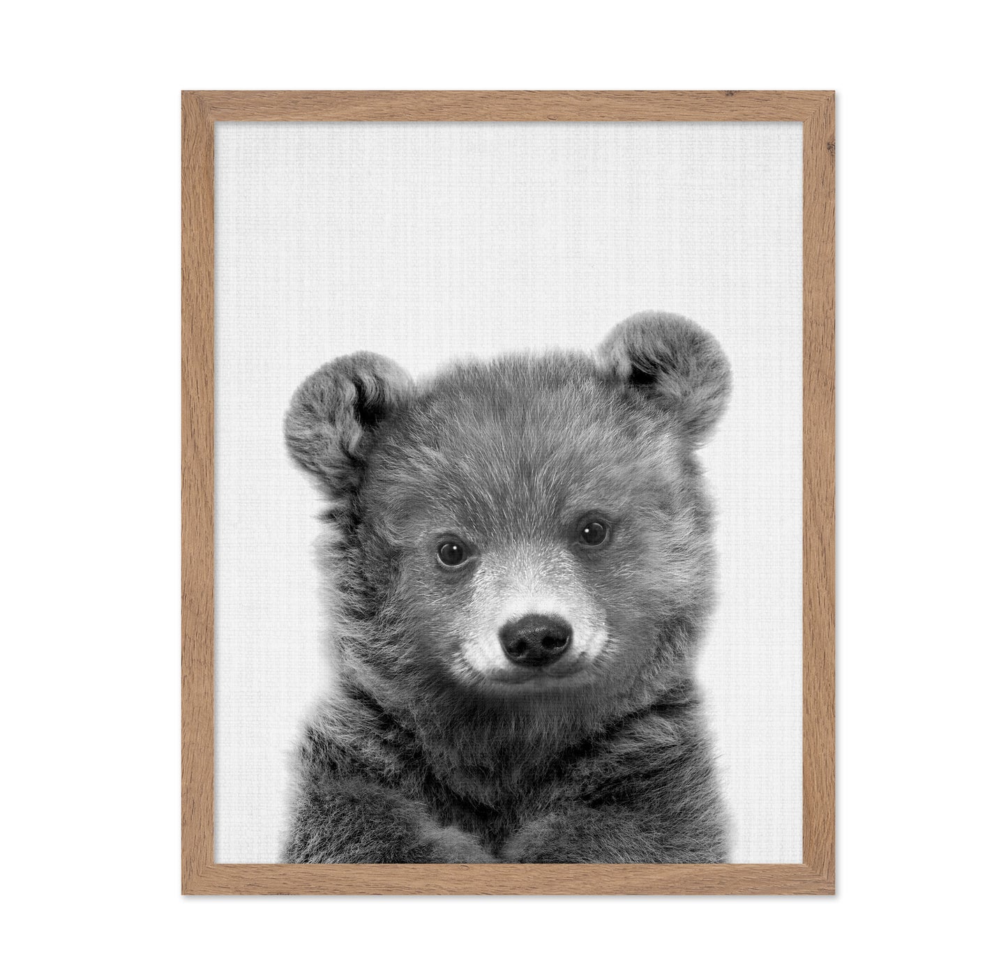 Black a White Peekaboo Bear