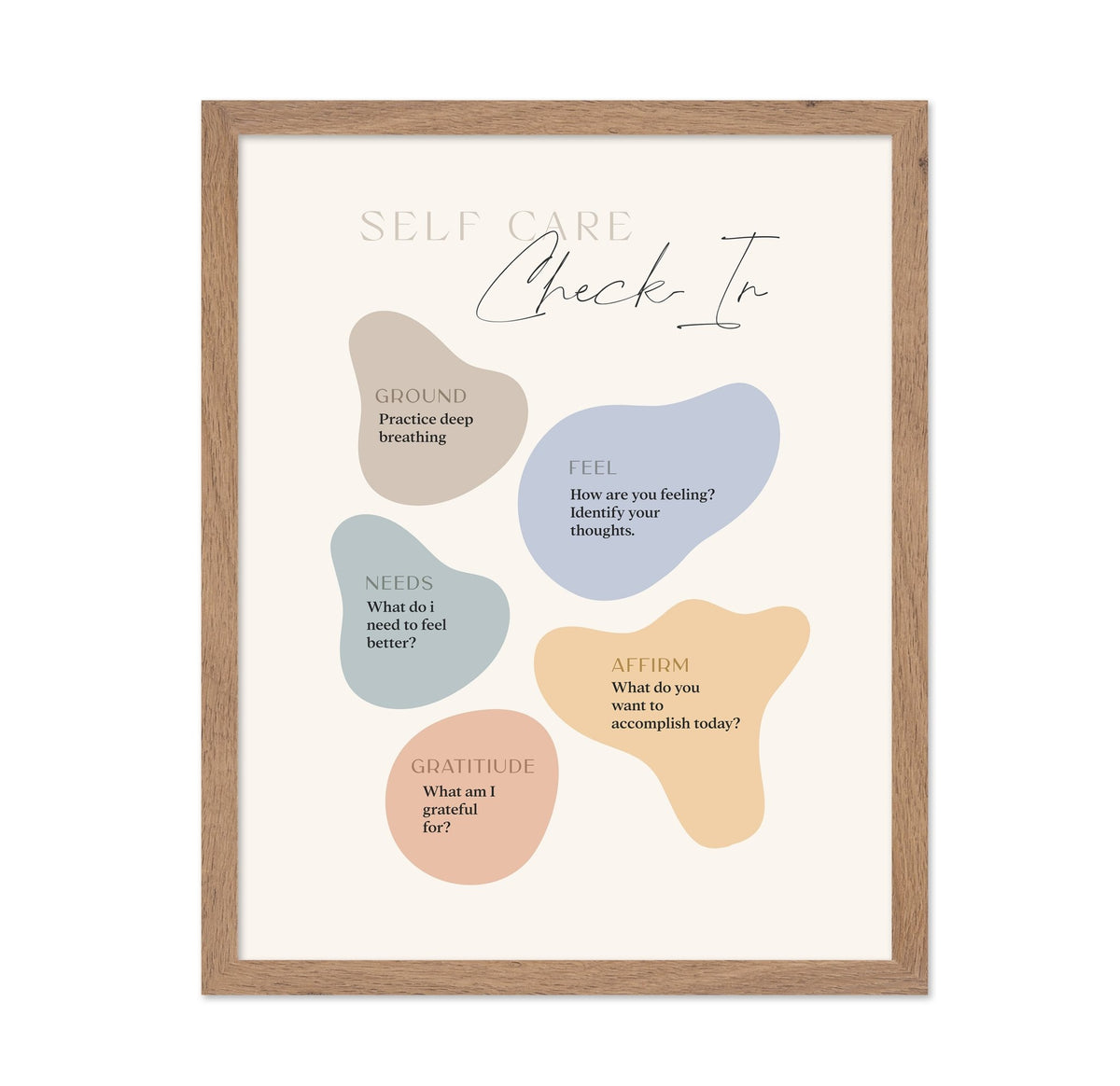 Self Care Check In No 1