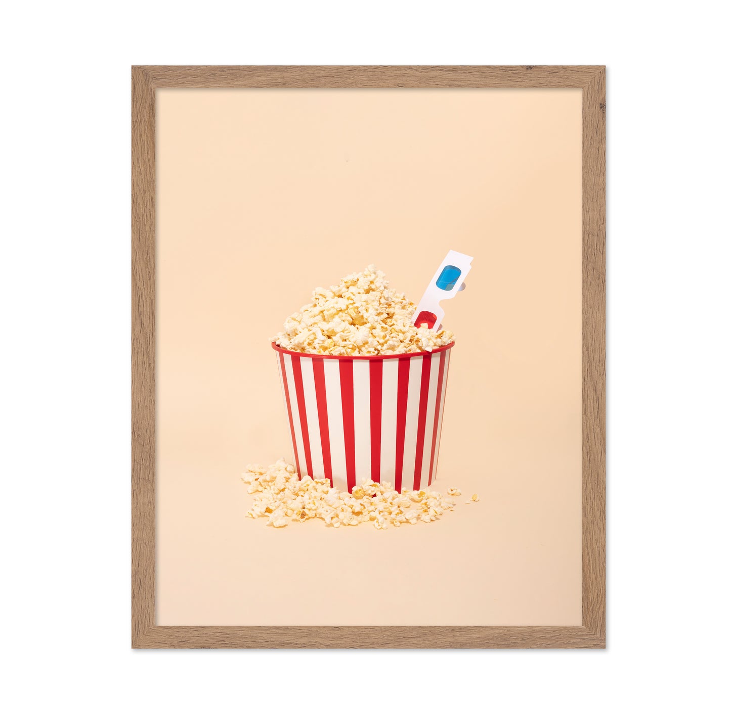 Striped Popcorn Bucket