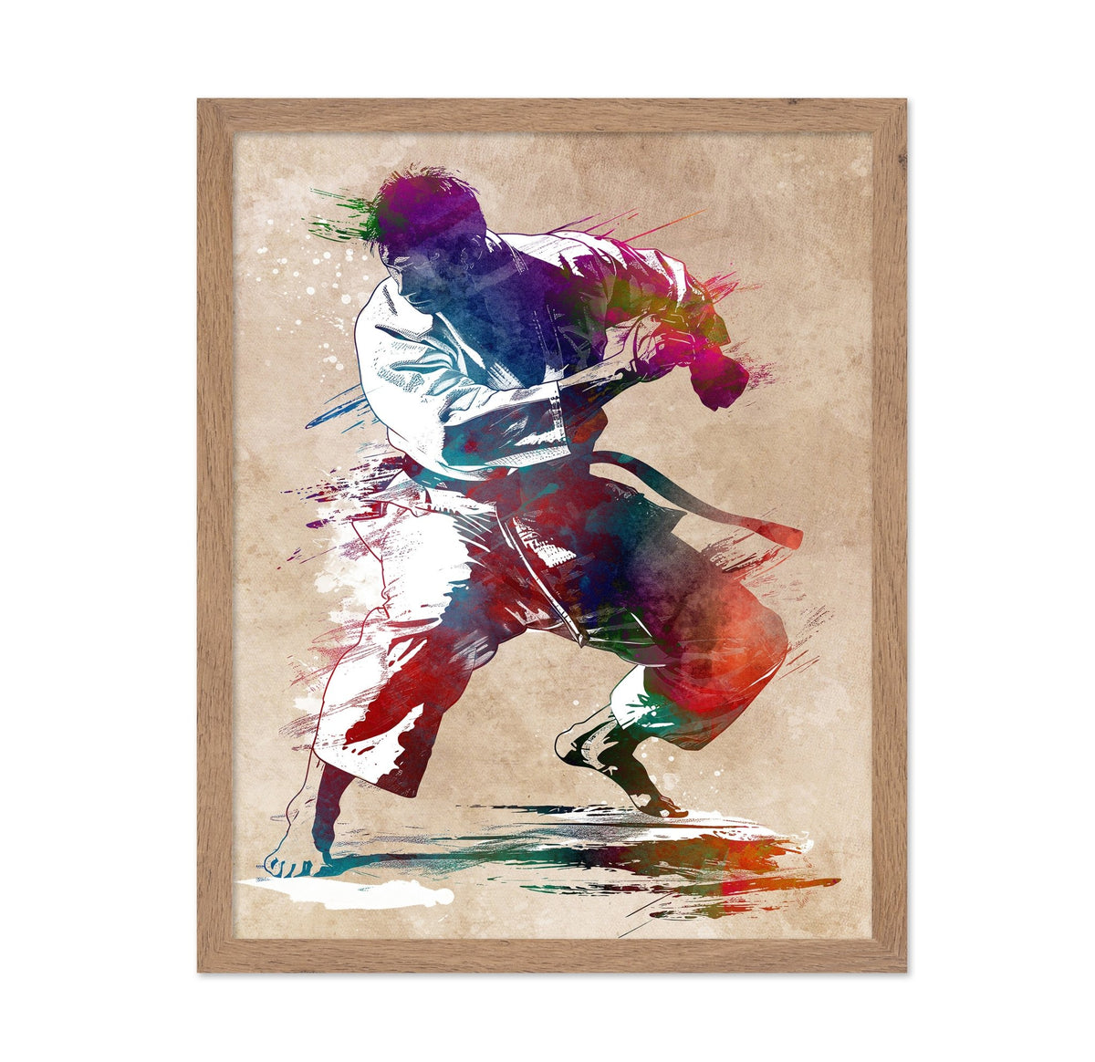 Judo Sport Art