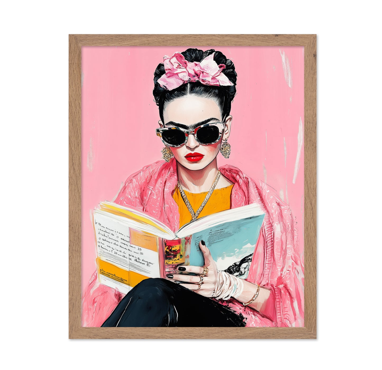 Frida Reading Book