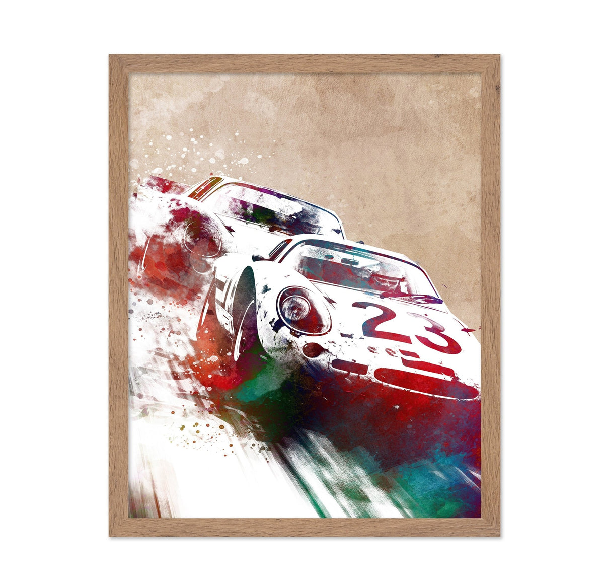 Sport Car Racing Art