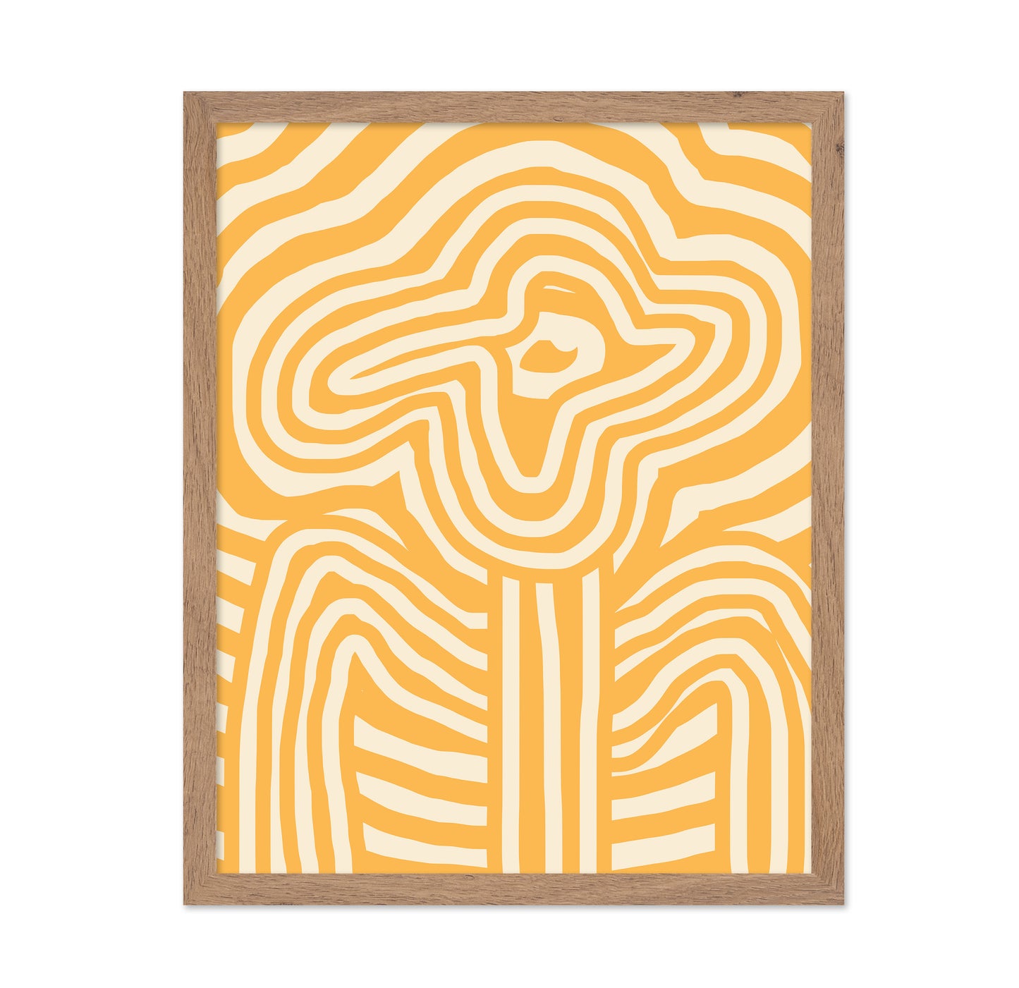 Yellow Striped Flower