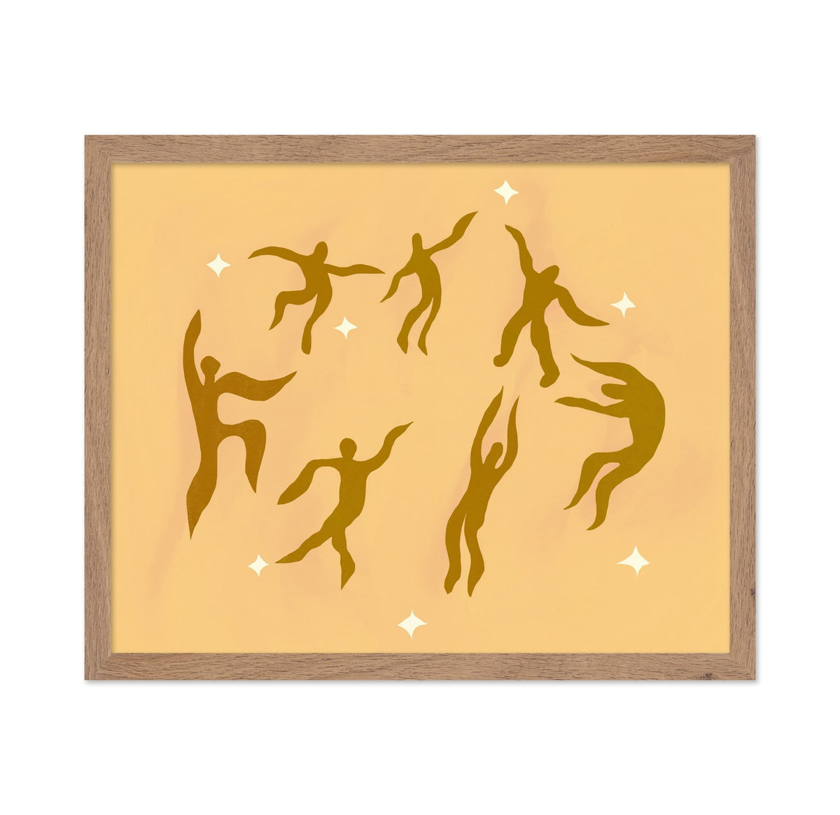 Dancers Floating Gracefully