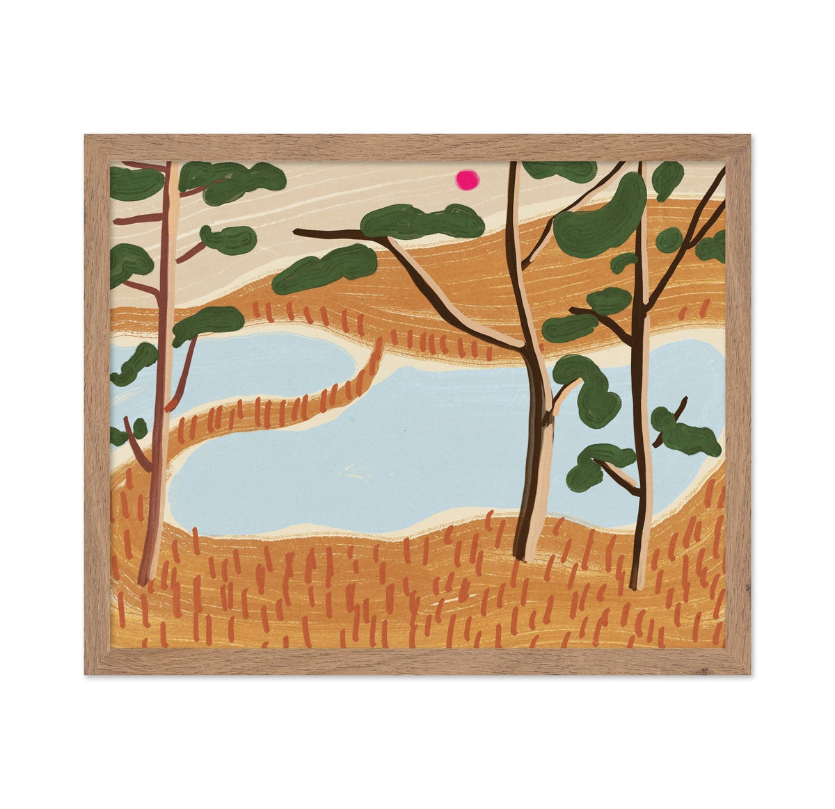 Orange Landscape