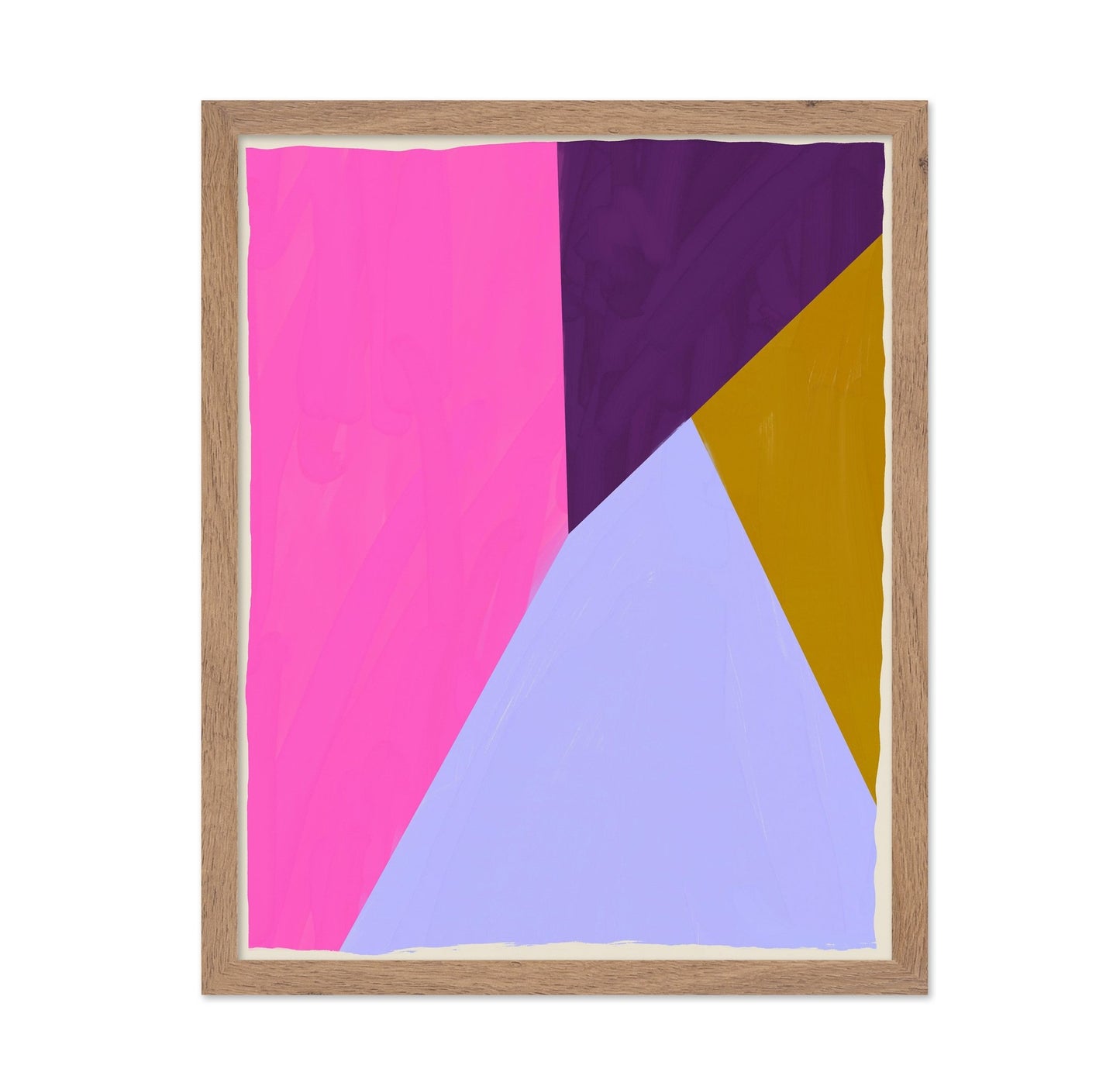Geometric Color Block Composition