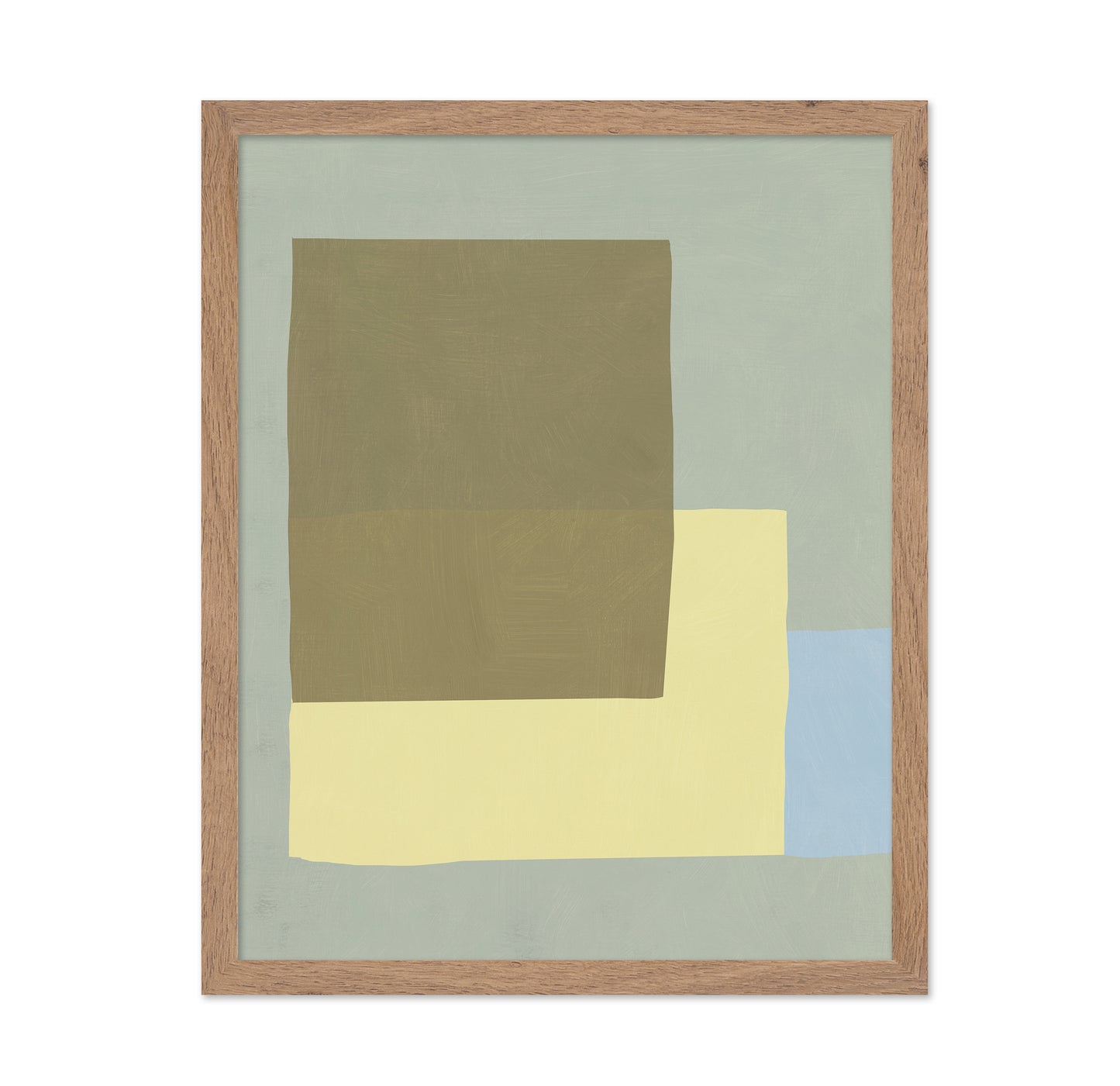 Geometric Shapes with a Muted Color Palette