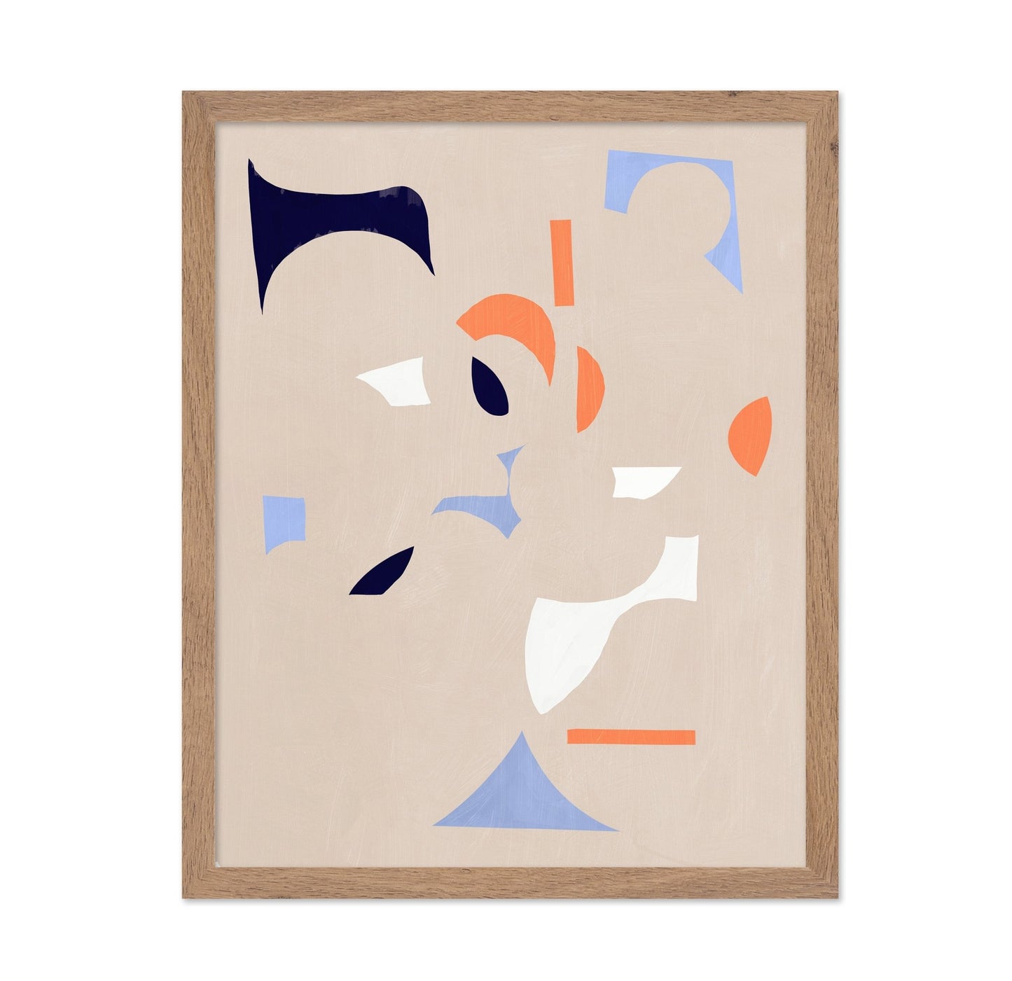 Geometric Shapes With Contrasting Colors