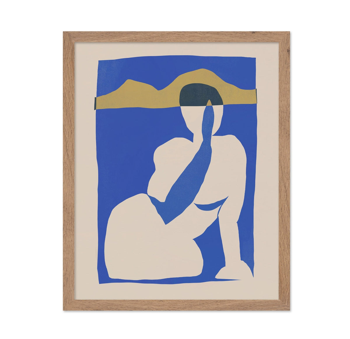 Silhouette Of A Human Figure