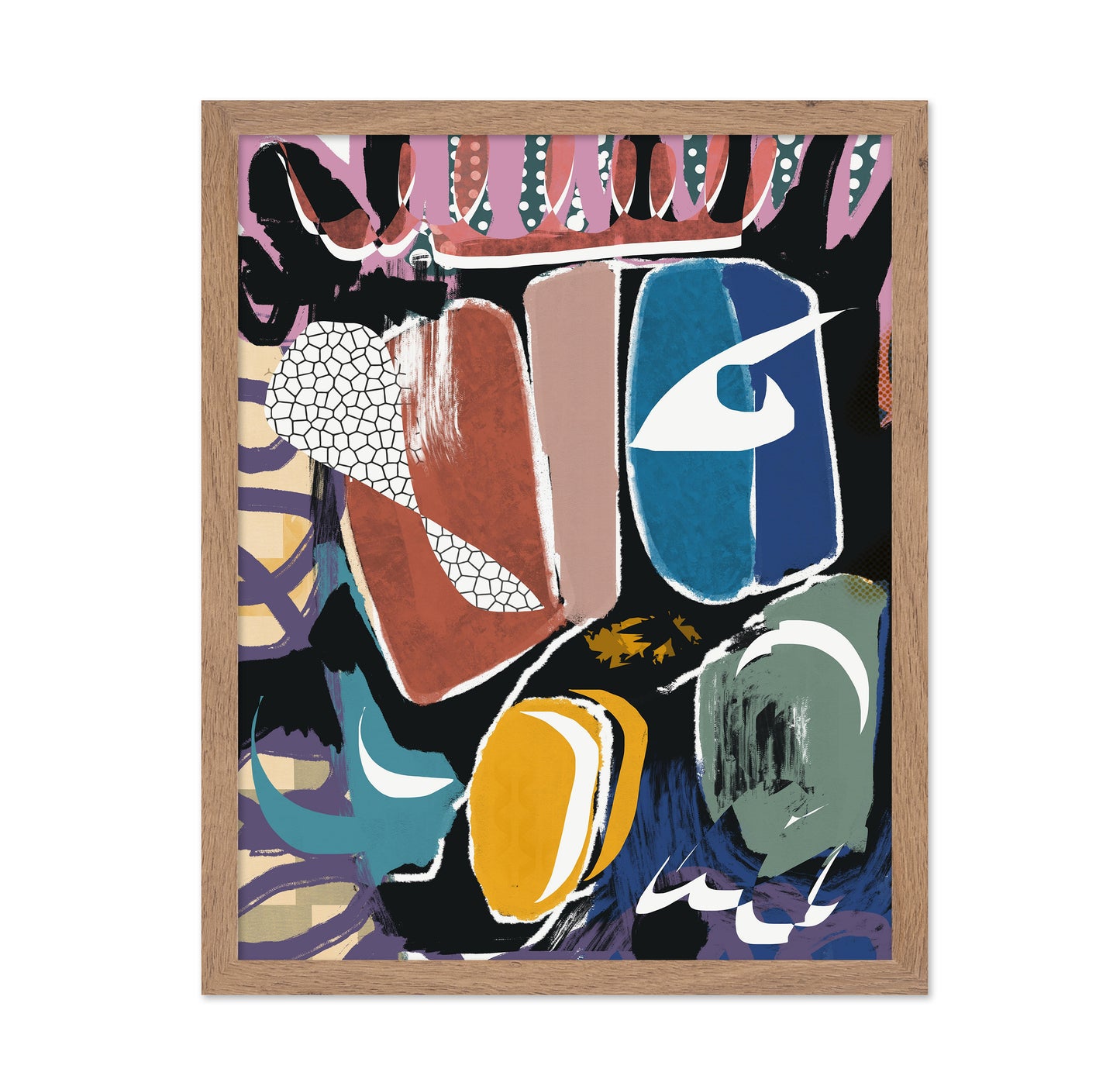 Playful Pebble Abstract