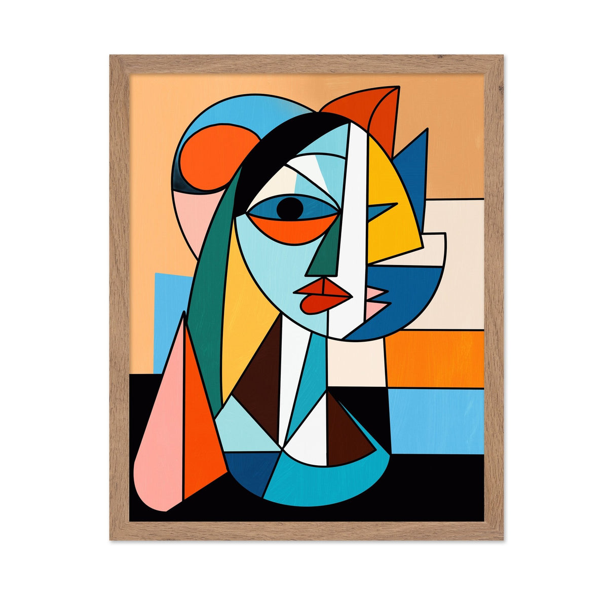 Cubism Portrait of a Lady