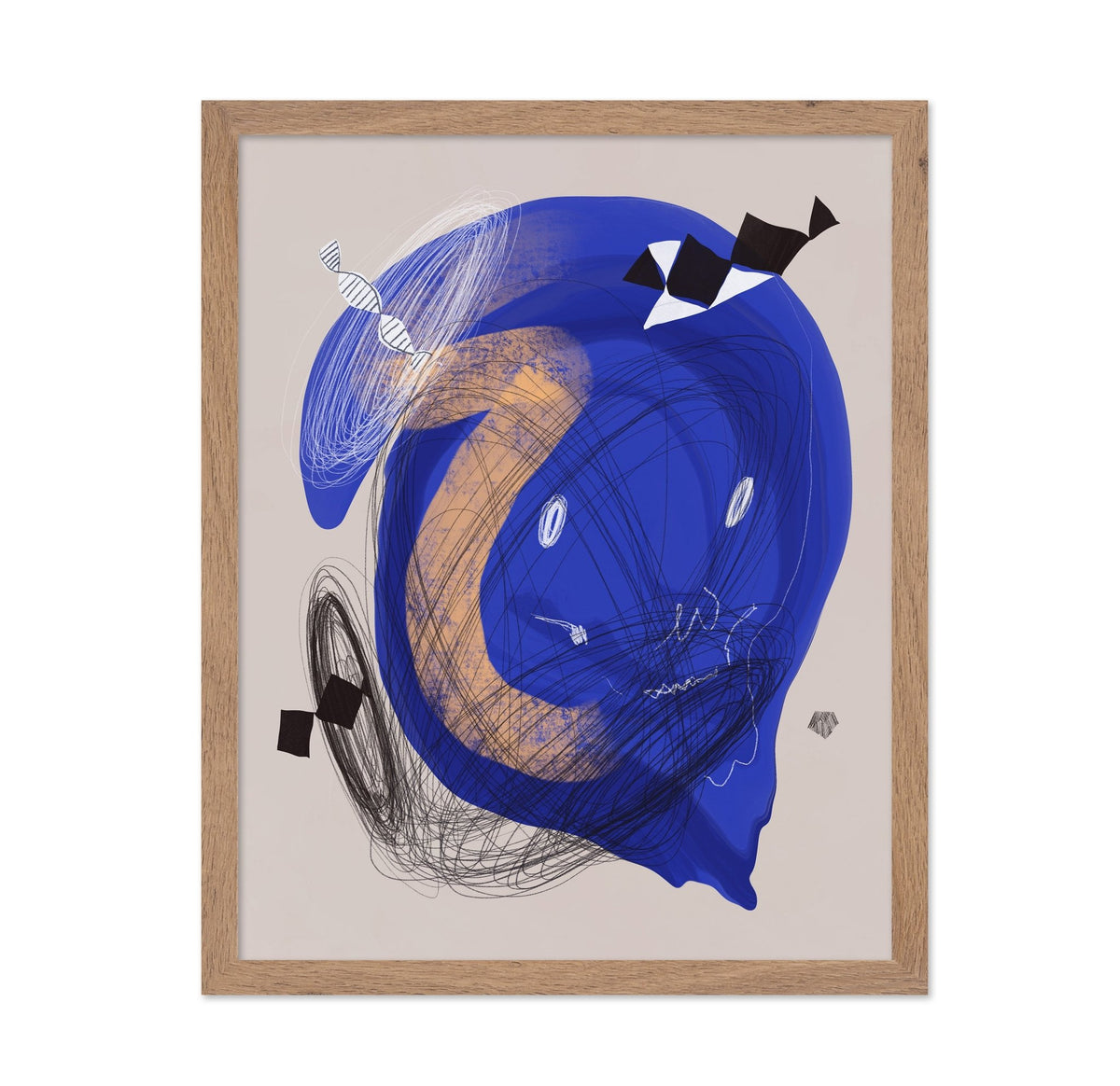 Chaotic Blue Whirl