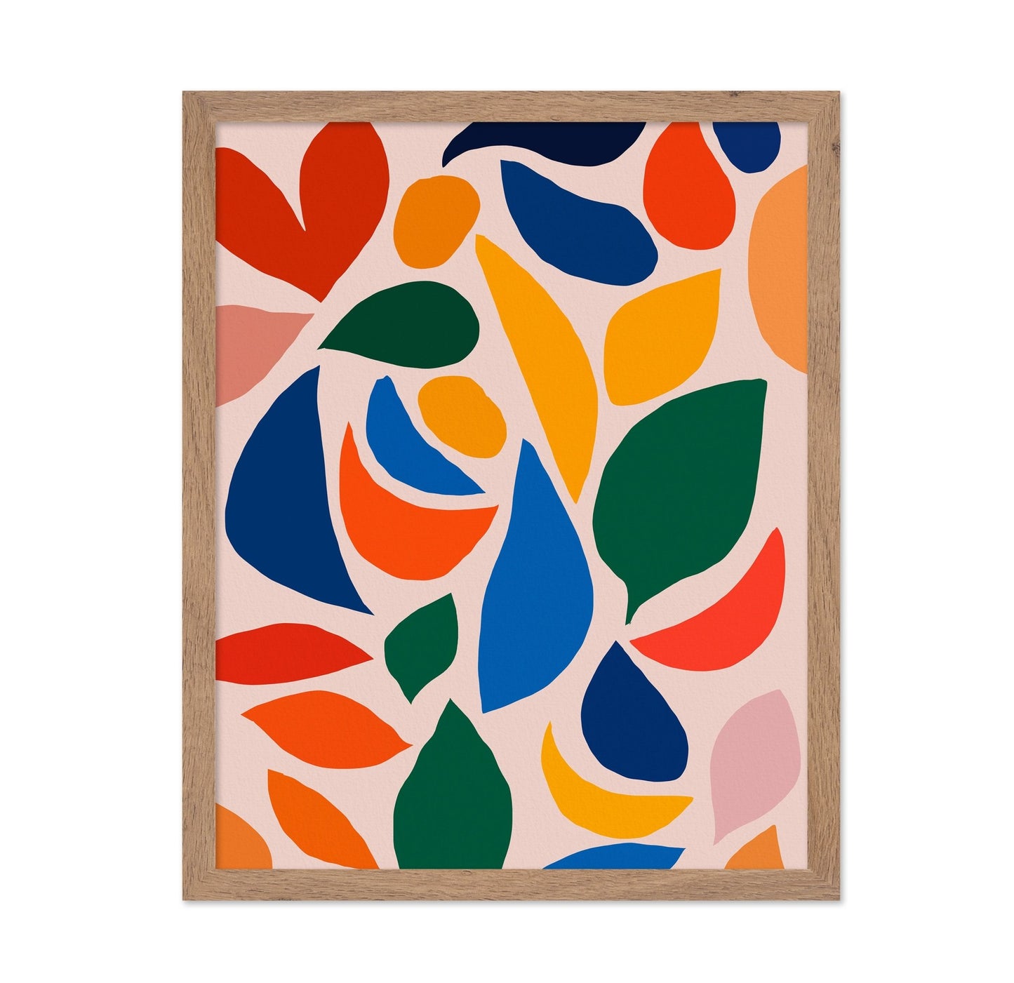 Colorful Leaf Shape