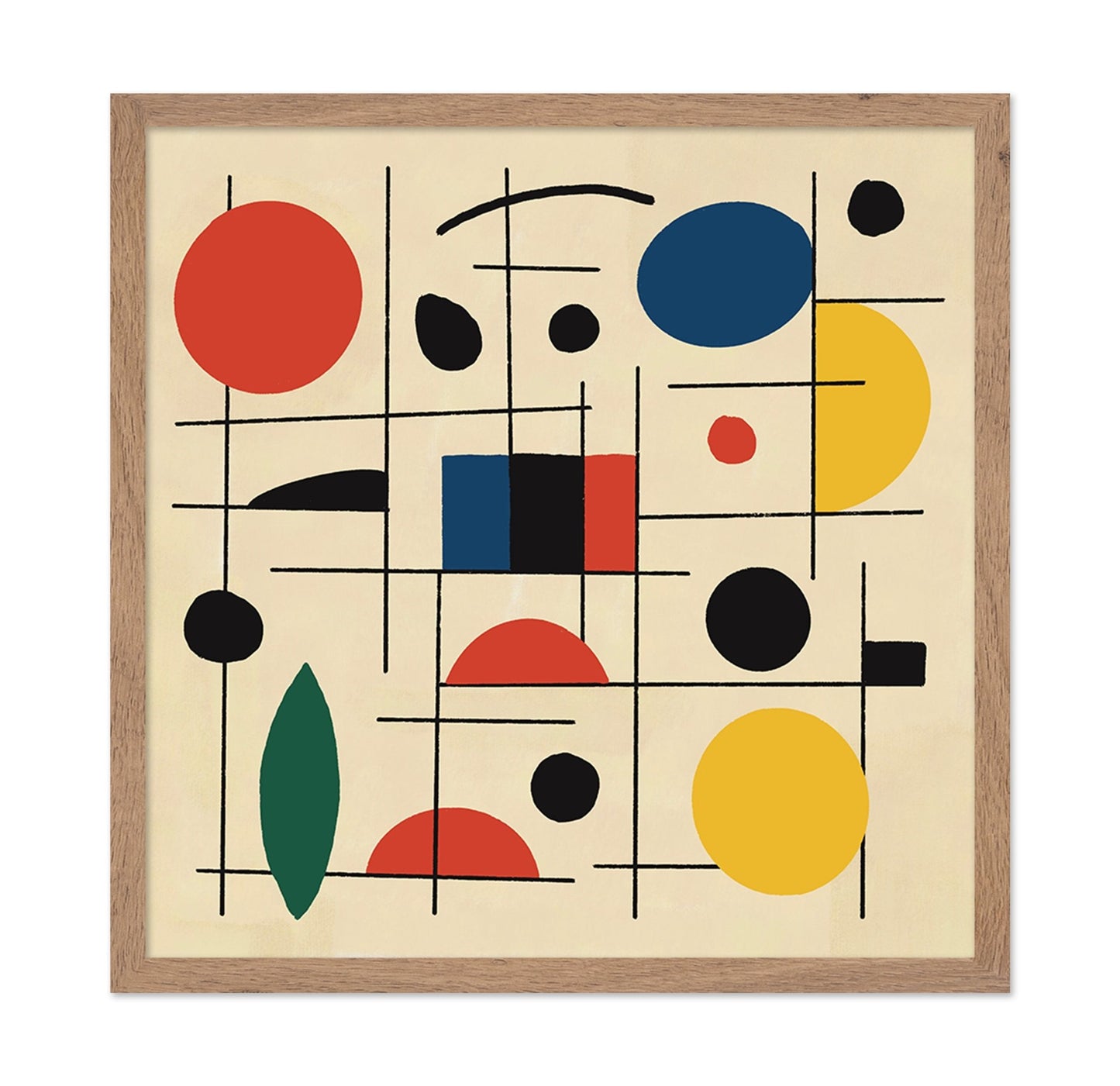 Geometric Composition with Circles and Lines