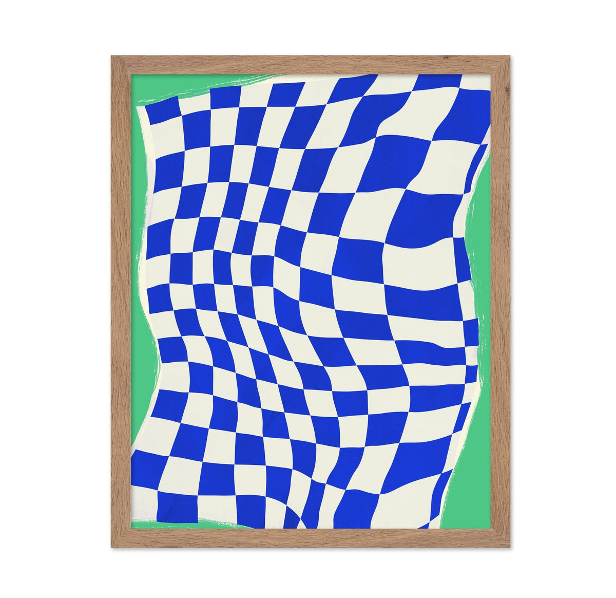 Blue Checker Pattern
