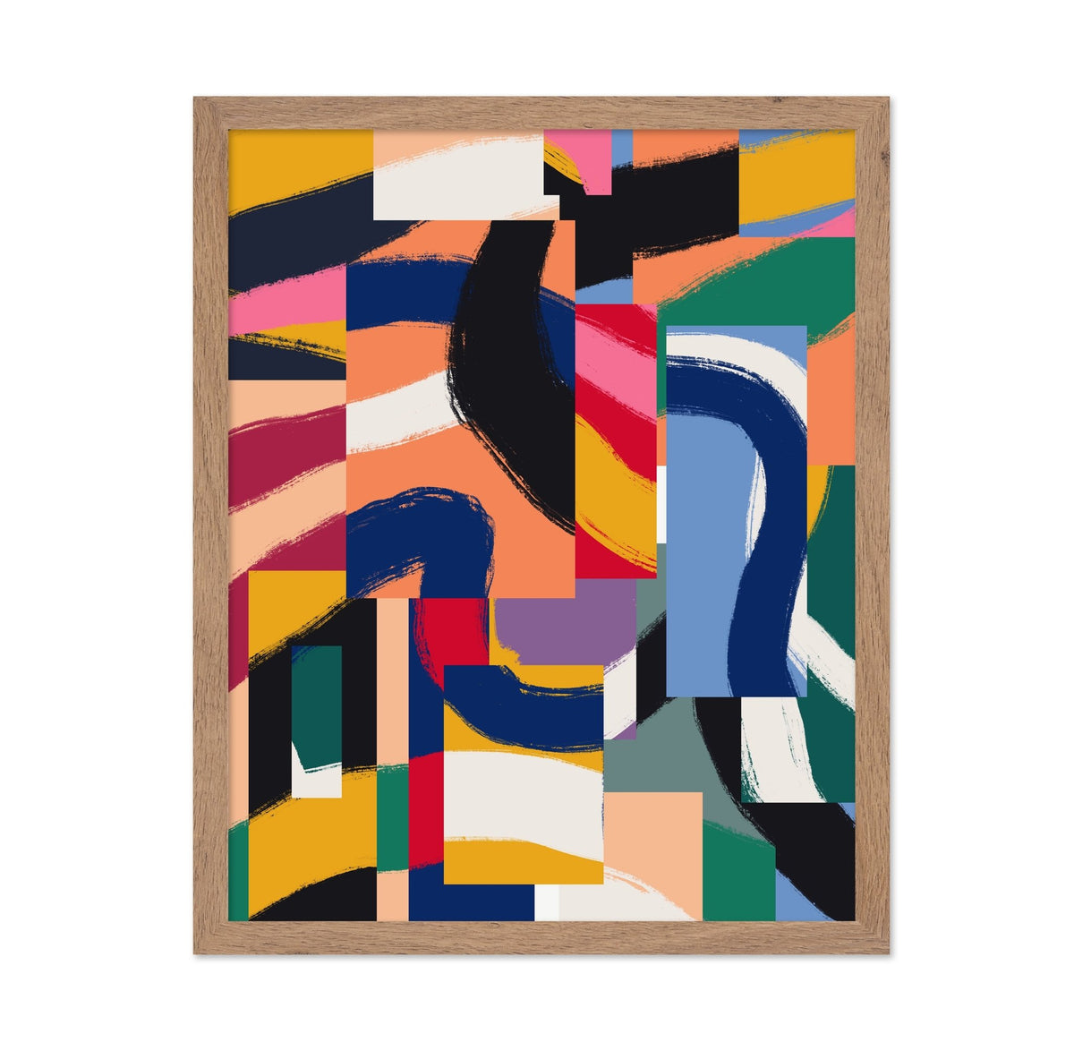 Shapes with Dynamic Brushstrokes