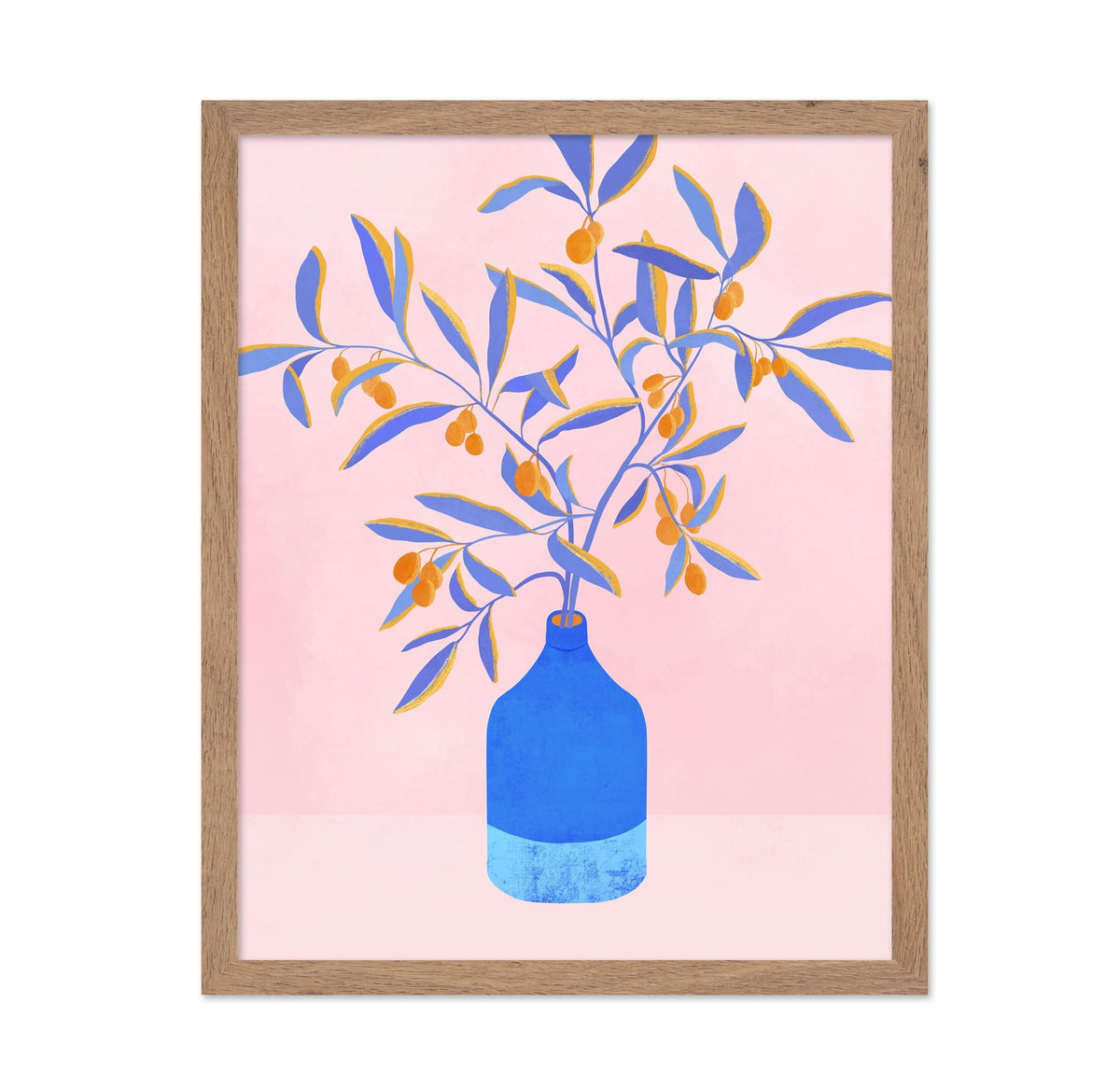Blue Branches Still Life