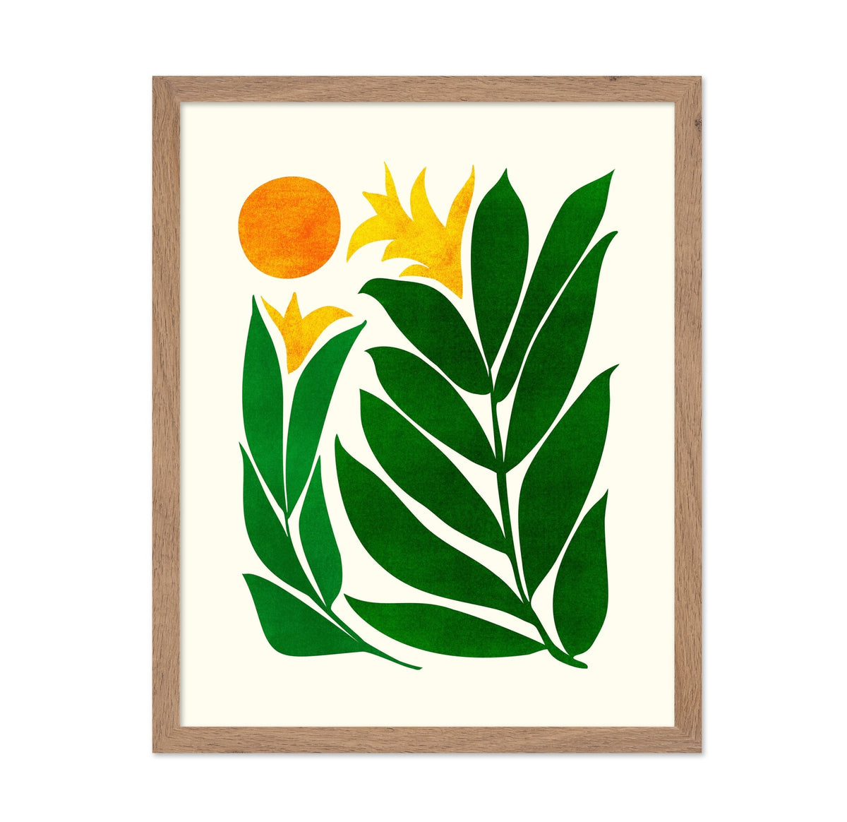 Mid Century Emerald Garden
