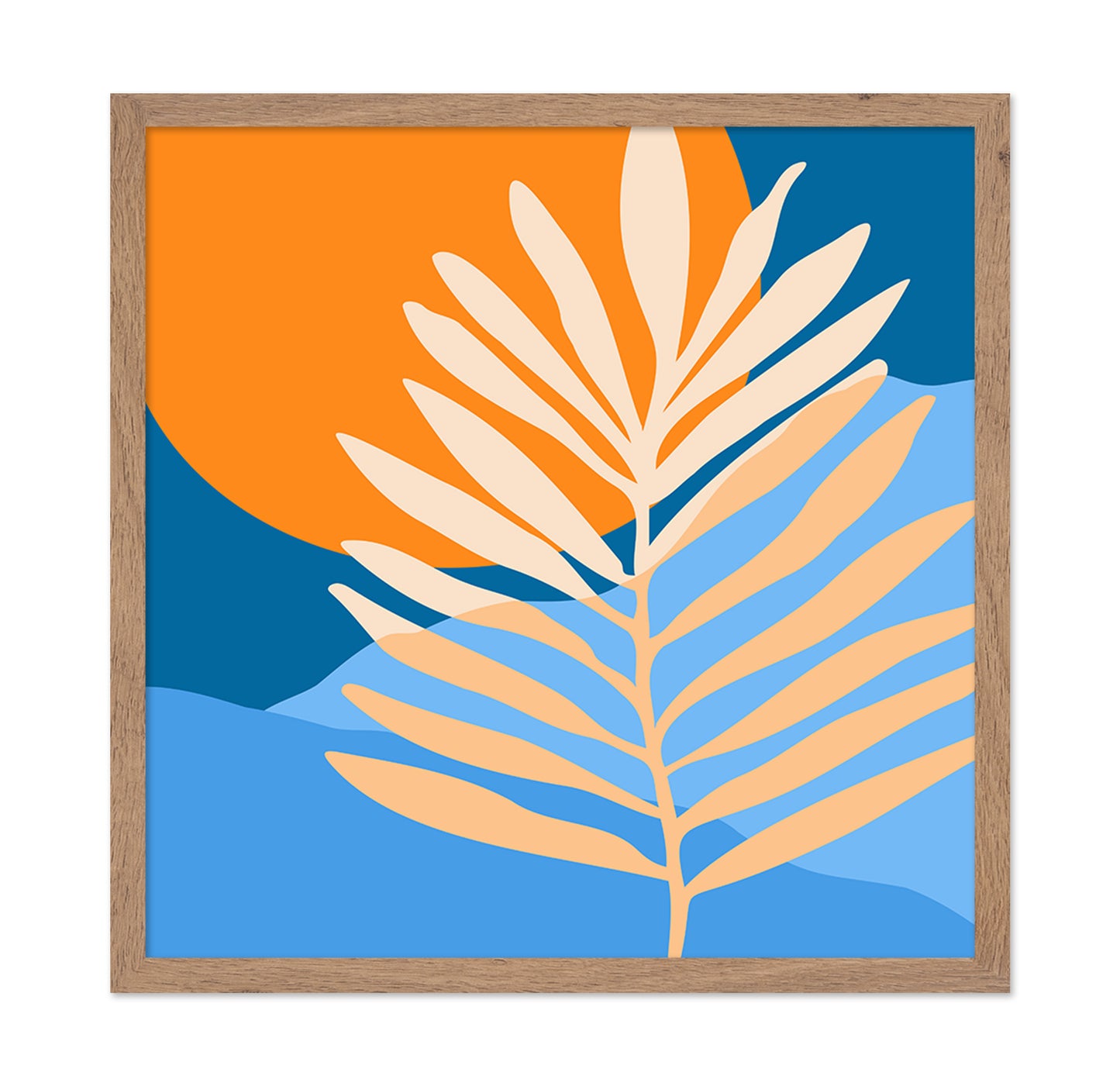 Sunny Palm Frond