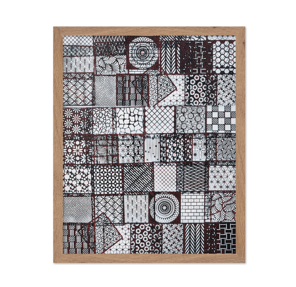 Zentangle Basket Weave