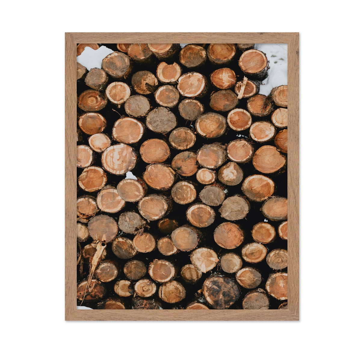 Stacked Wood Symphony