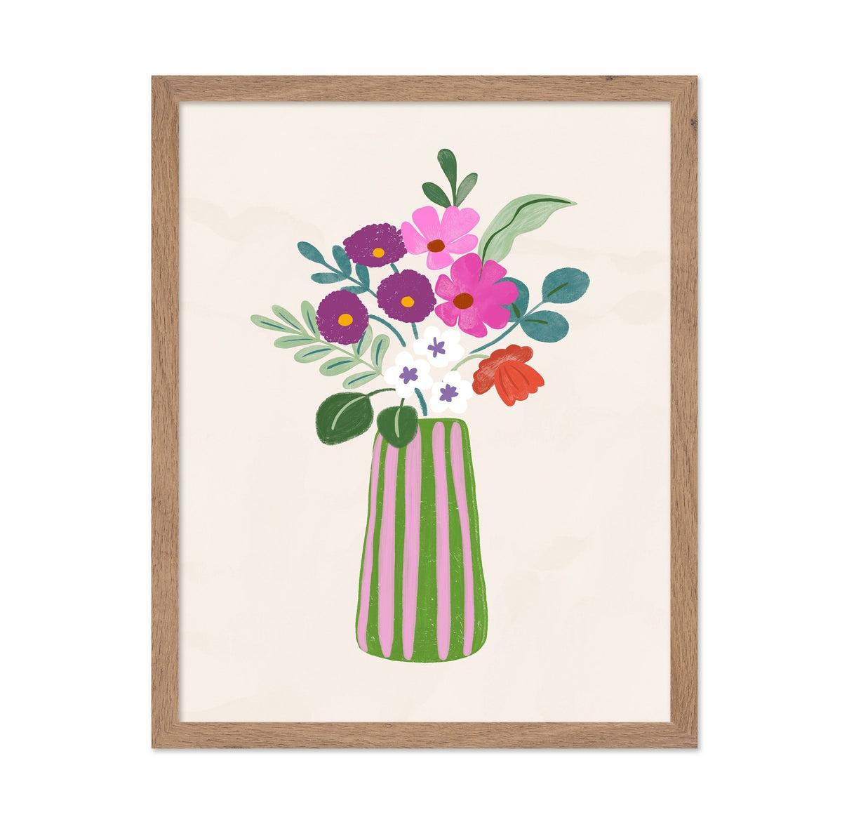 Vibrant Bloom Vase