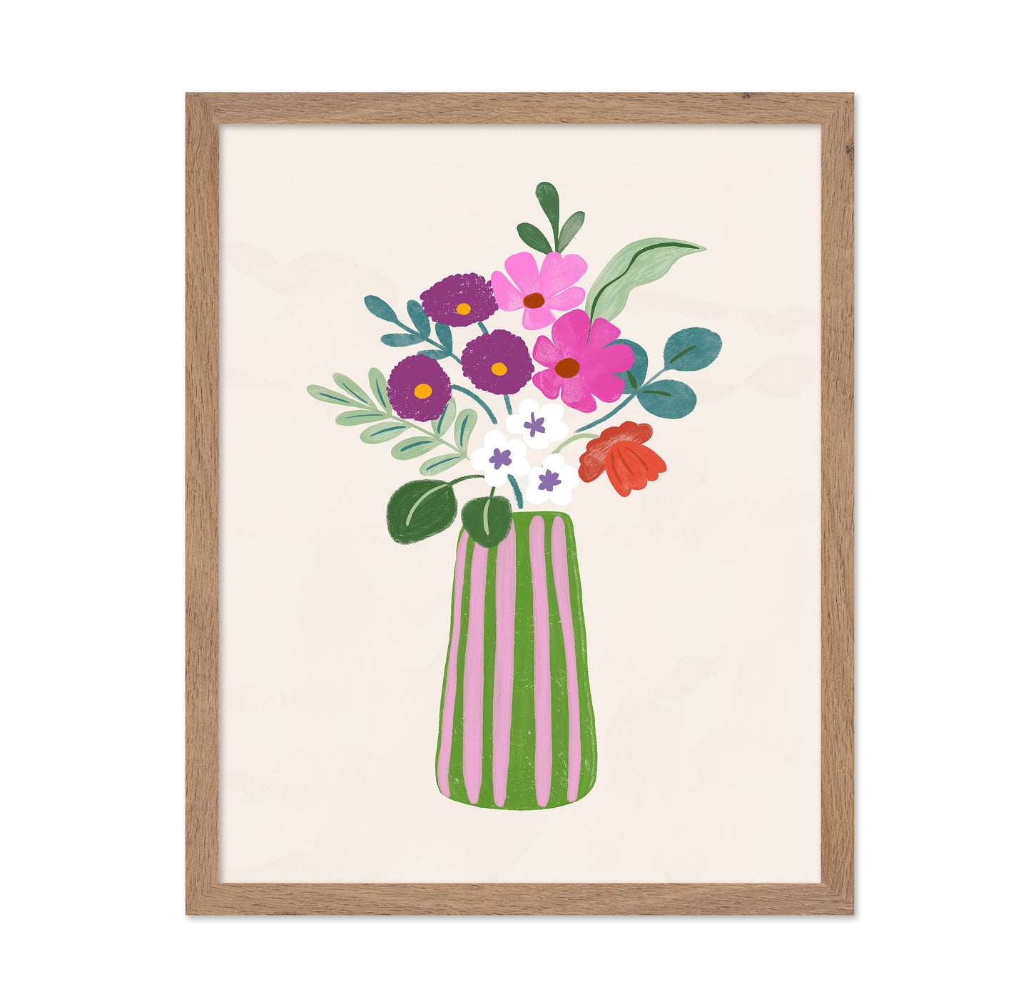 Vibrant Bloom Vase