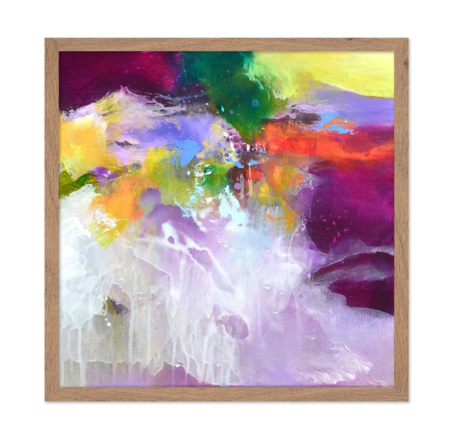 Abstract Colorful Painting