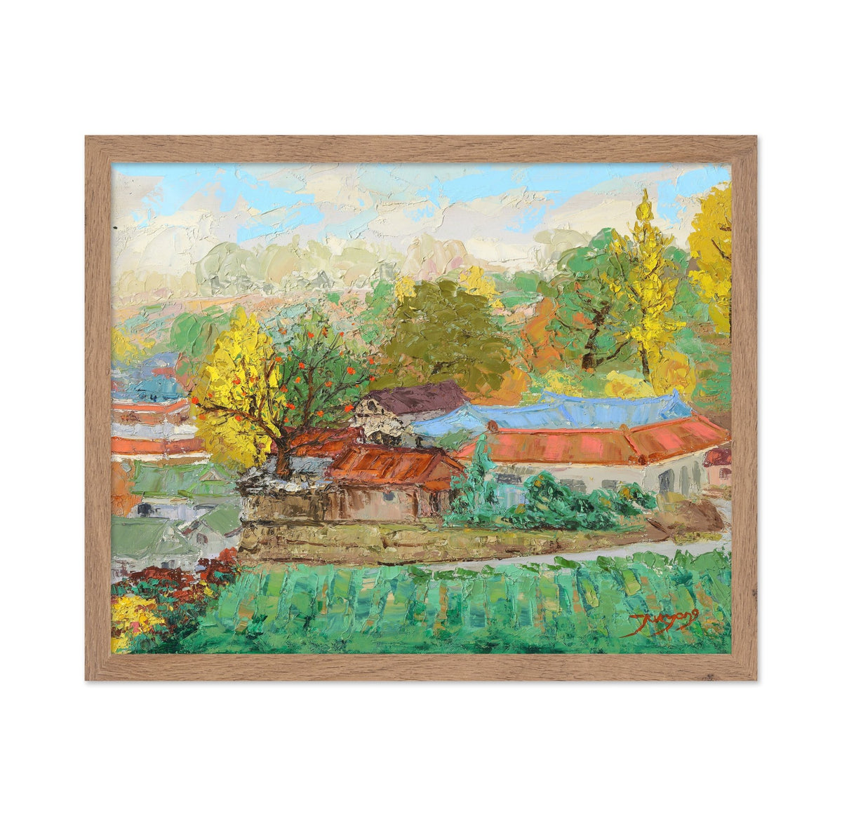 Villtage in Autumn