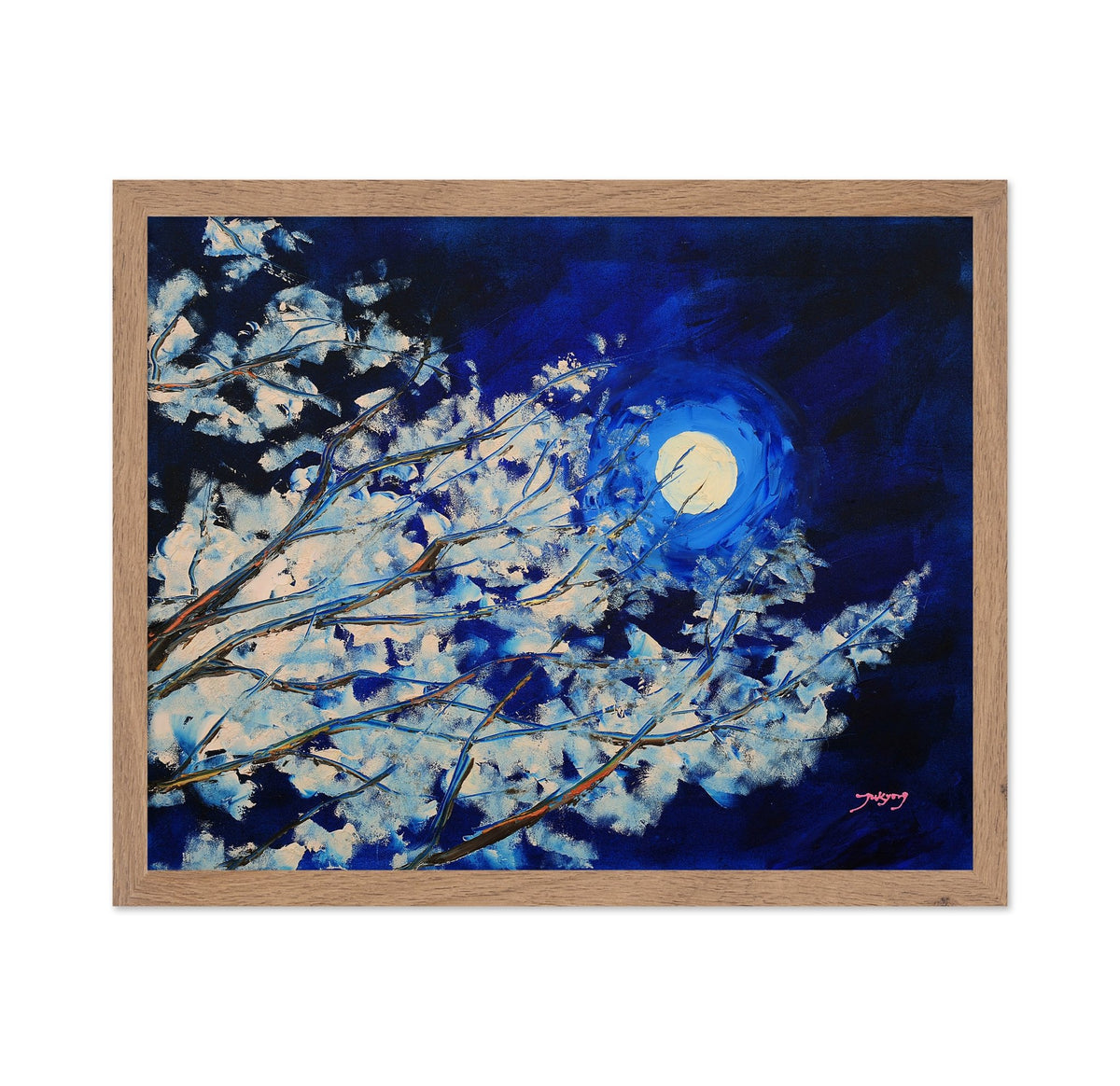 Moonlit Cherry Blossom