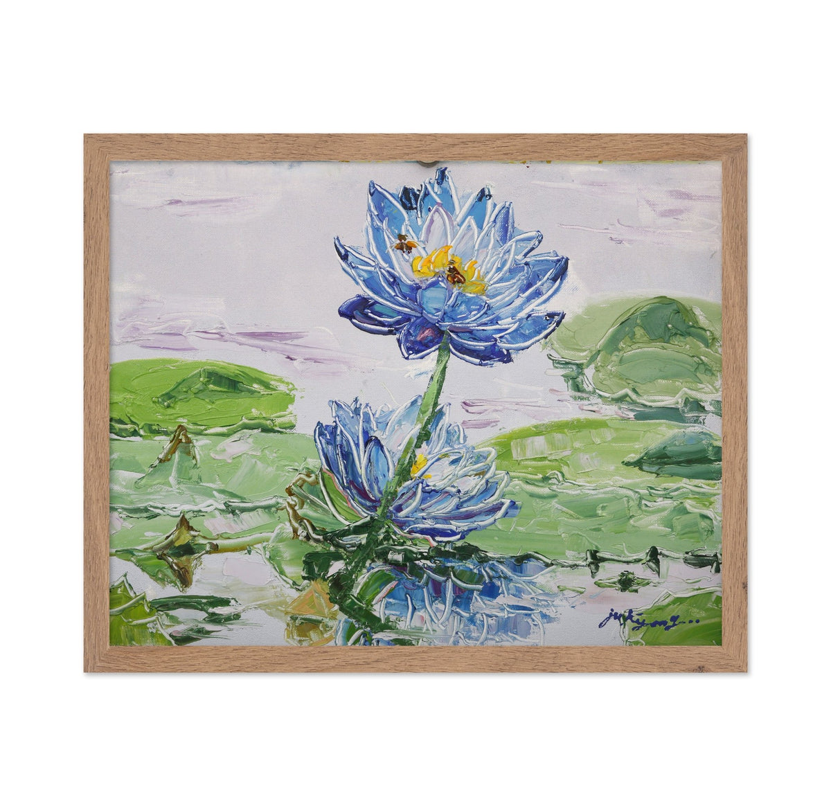 Blue Lotus Flower