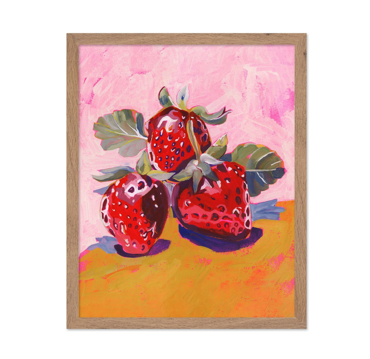 Fresh Paintainly Strawberries