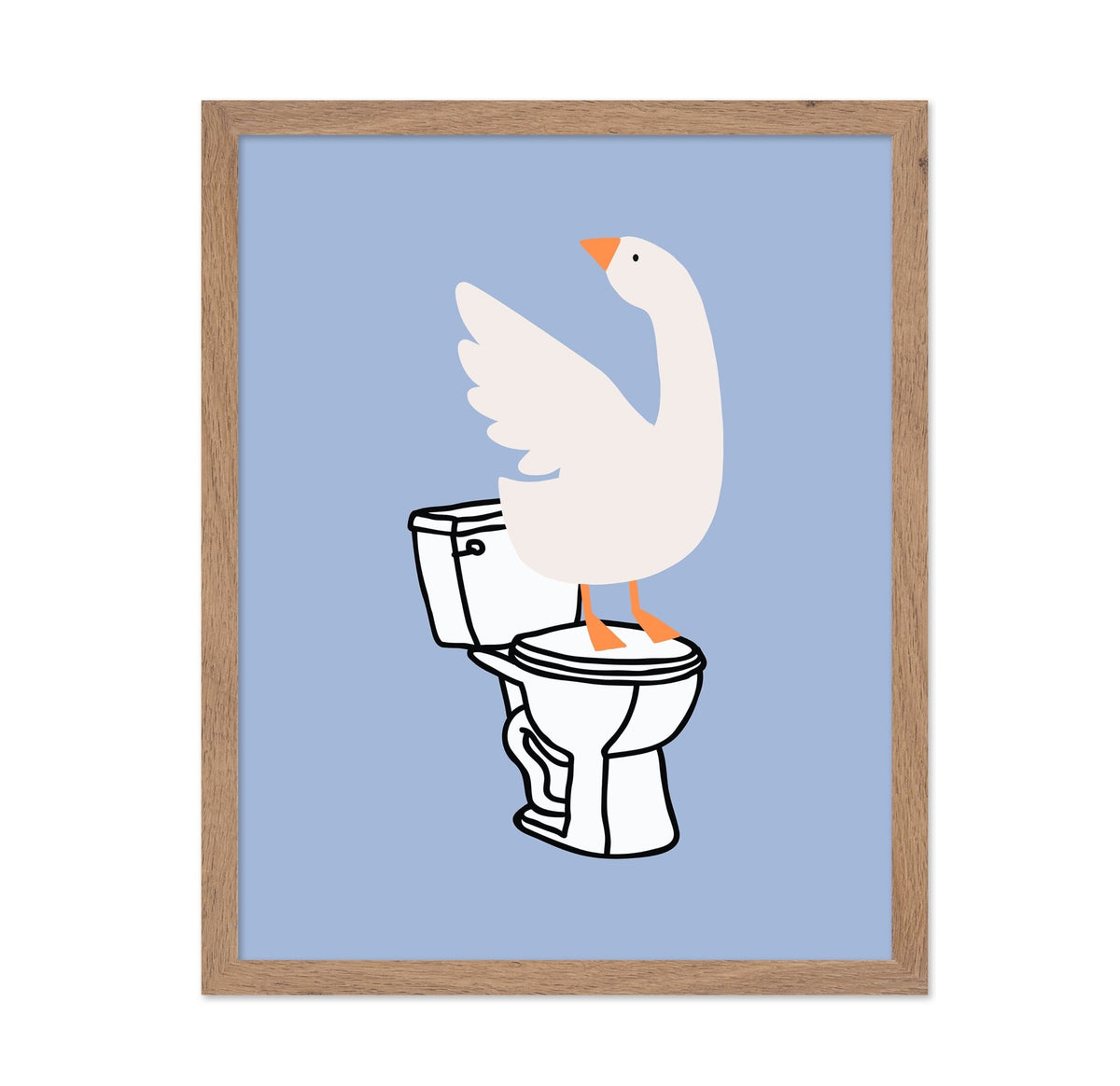 Goose on the Throne