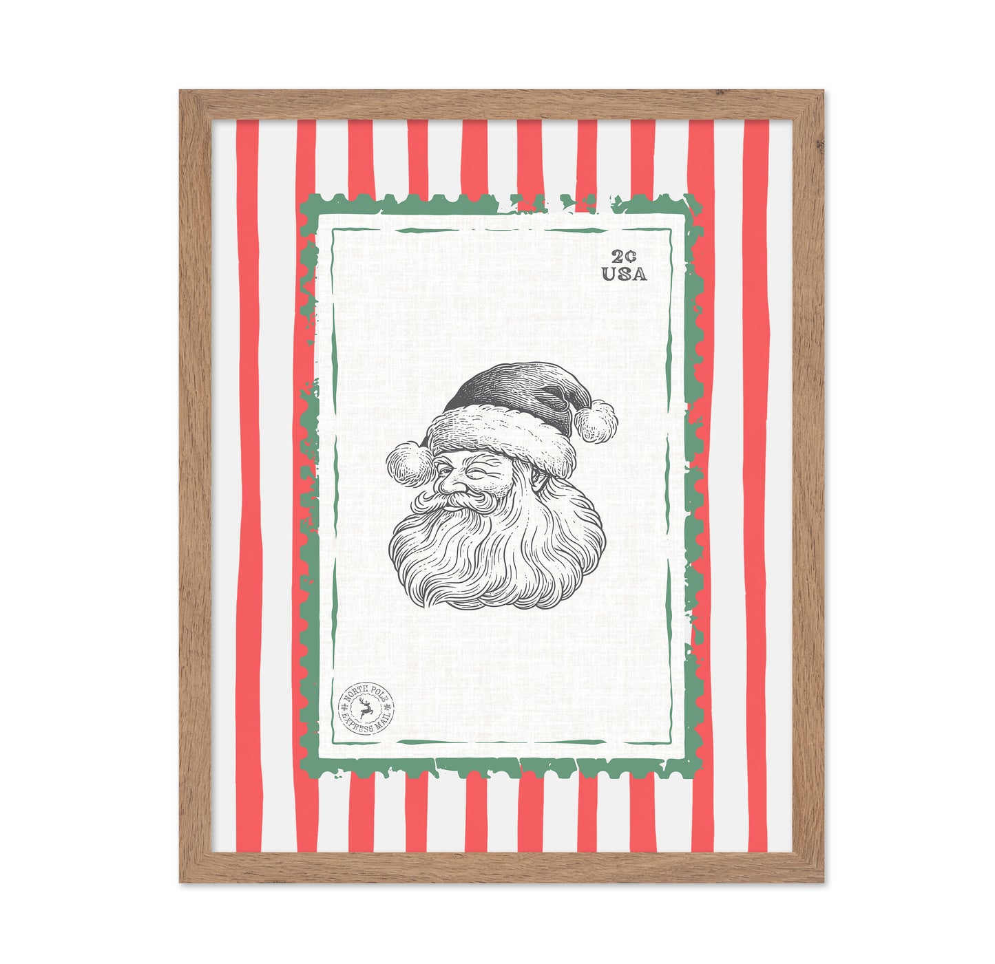 Santa Stamp