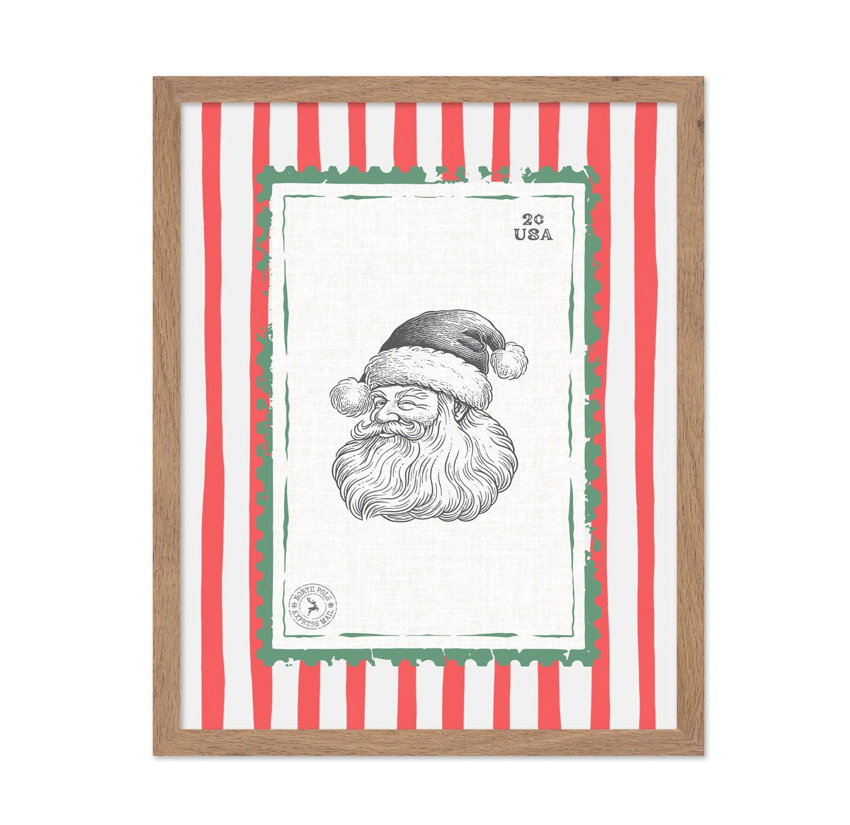 Santa Stamp