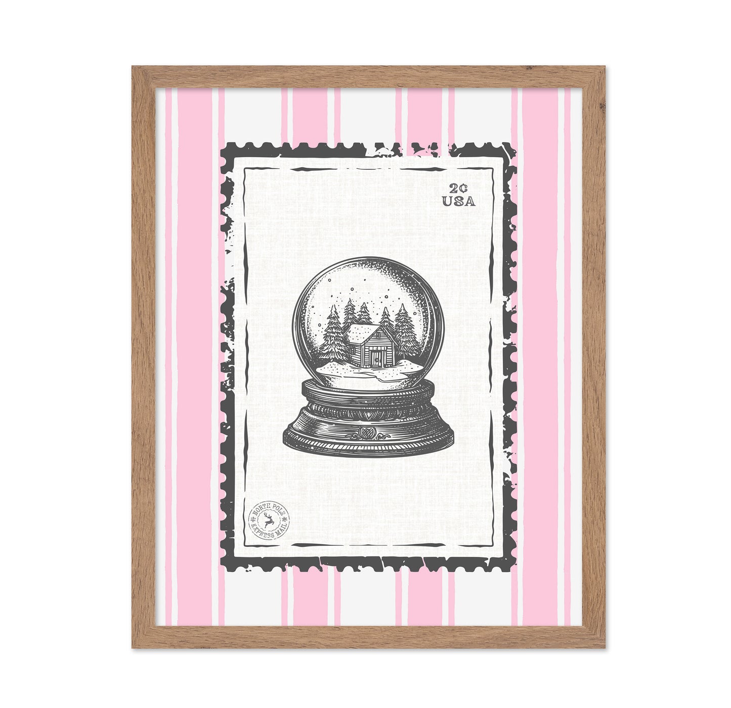 Snow Globe Stamp