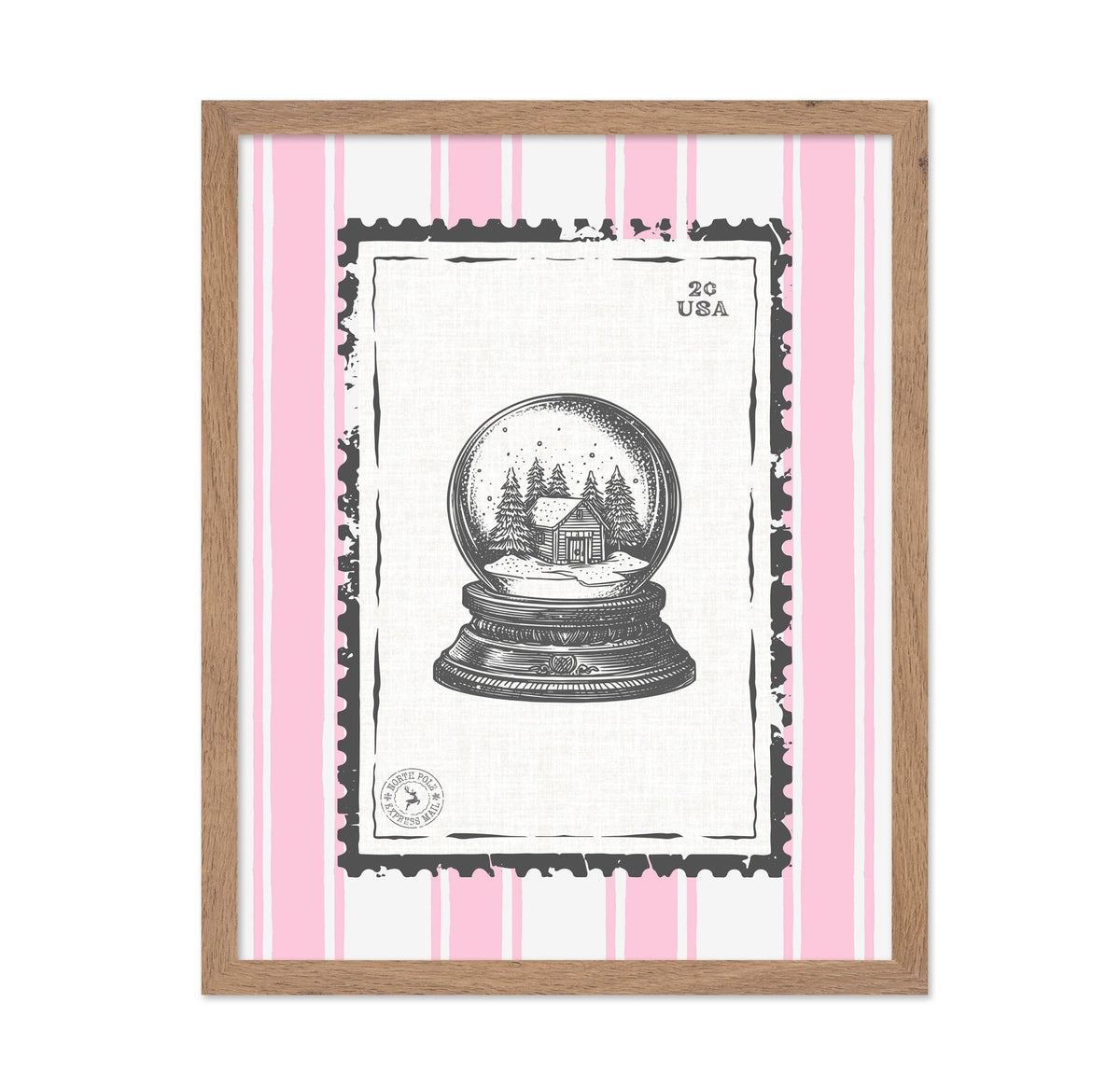 Snow Globe Stamp
