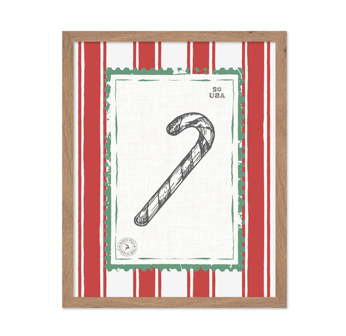 Candy Cane Stamp