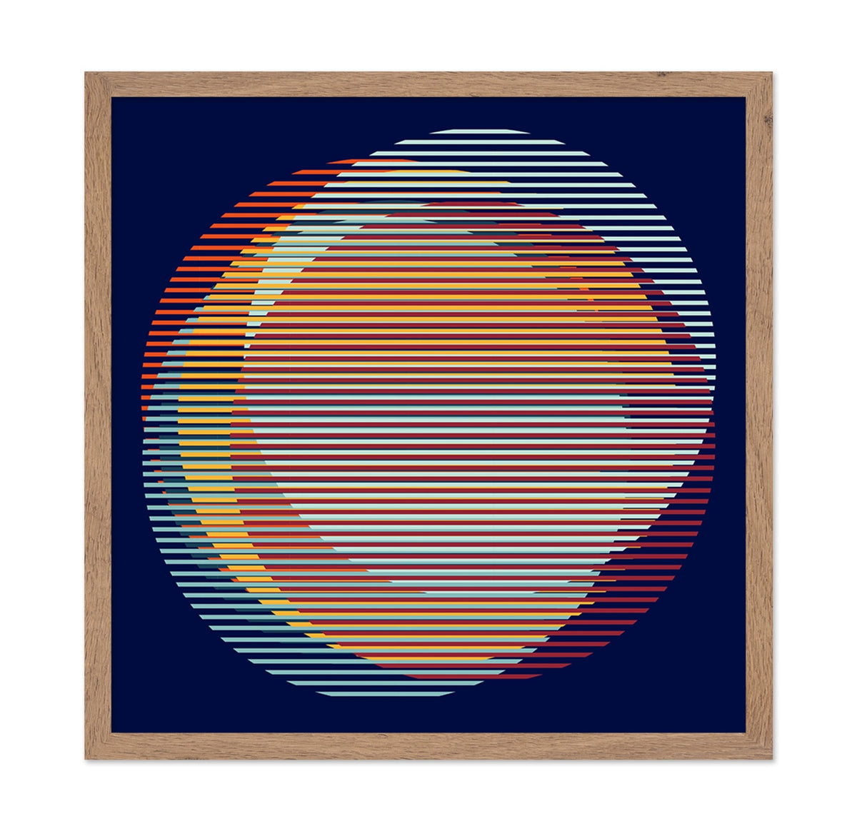 Circles Stripe No 2