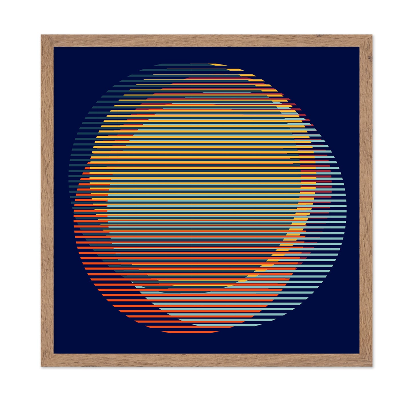 Circles Stripe No 3