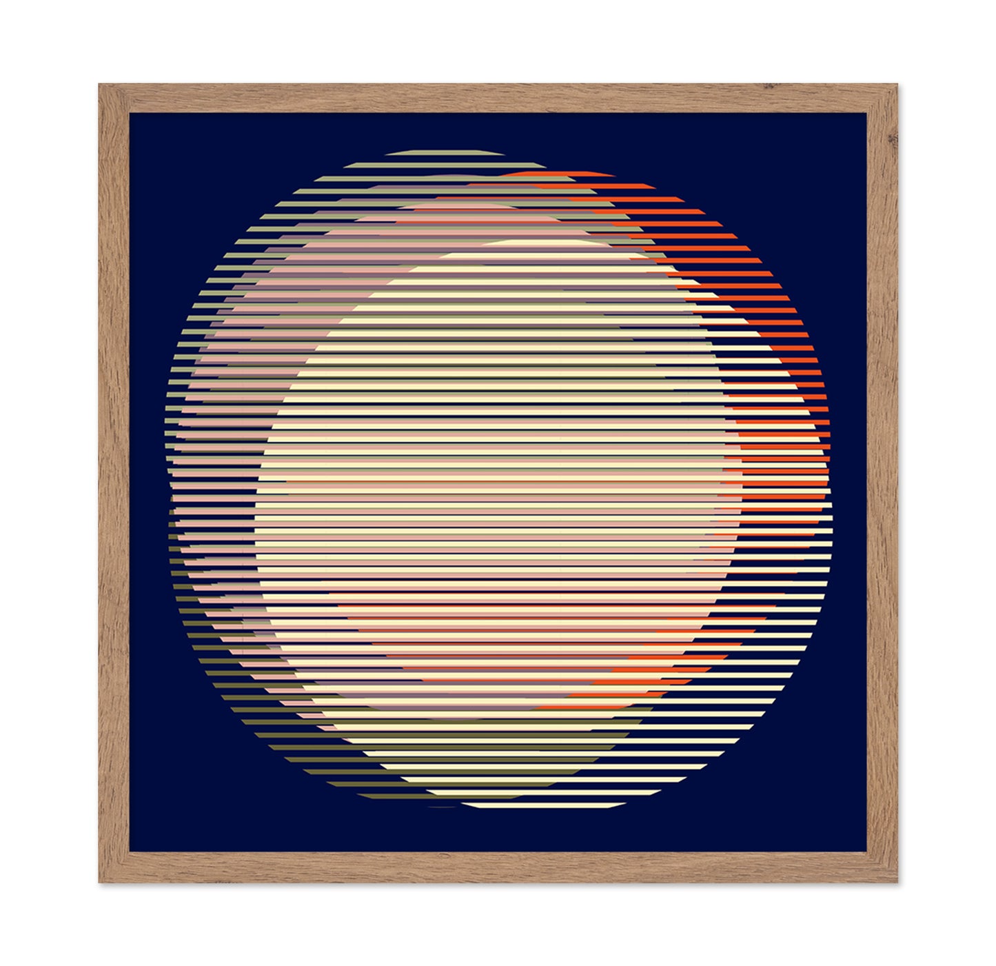 Circles Stripe No 1