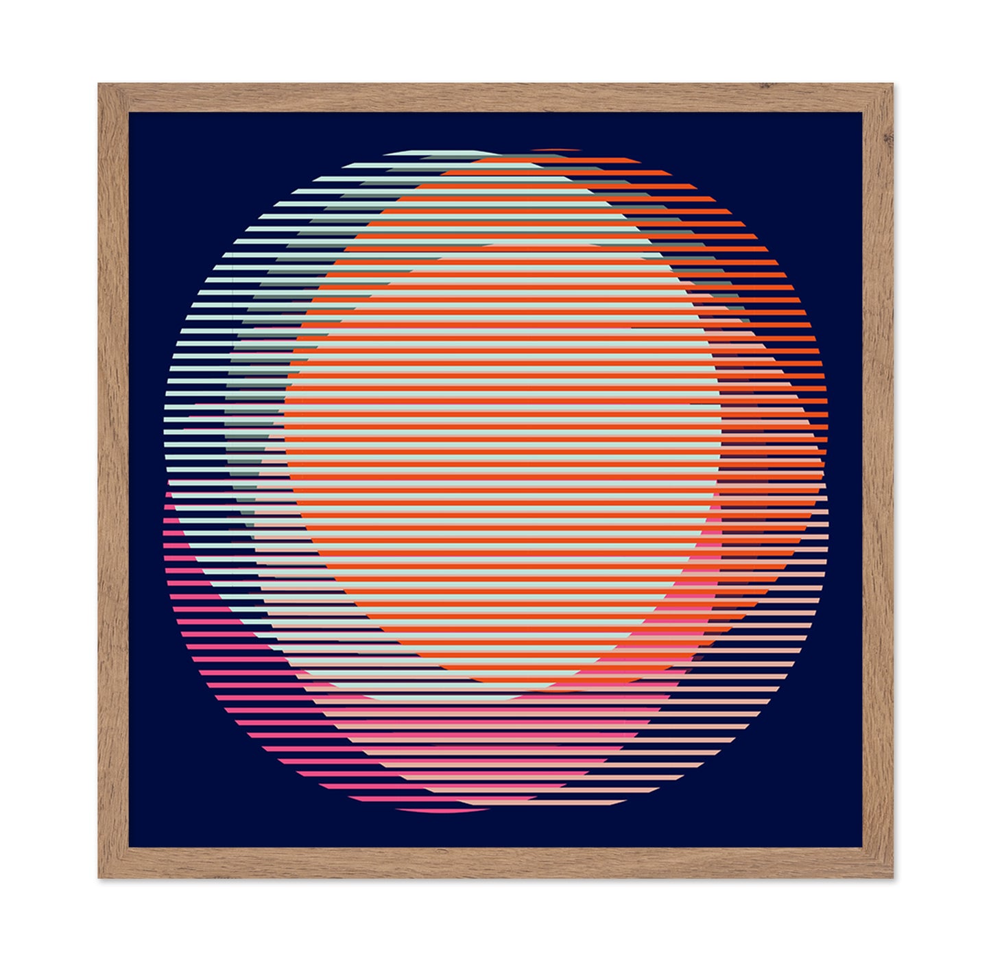 Circles Stripe No 4