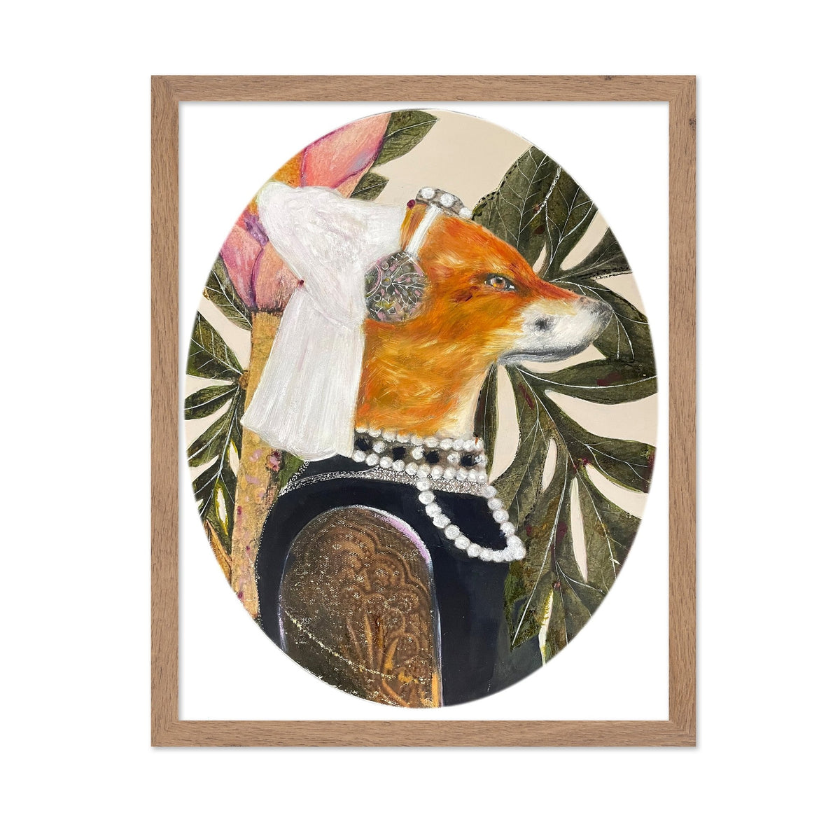 Fox Dressed In Renaissance Attire